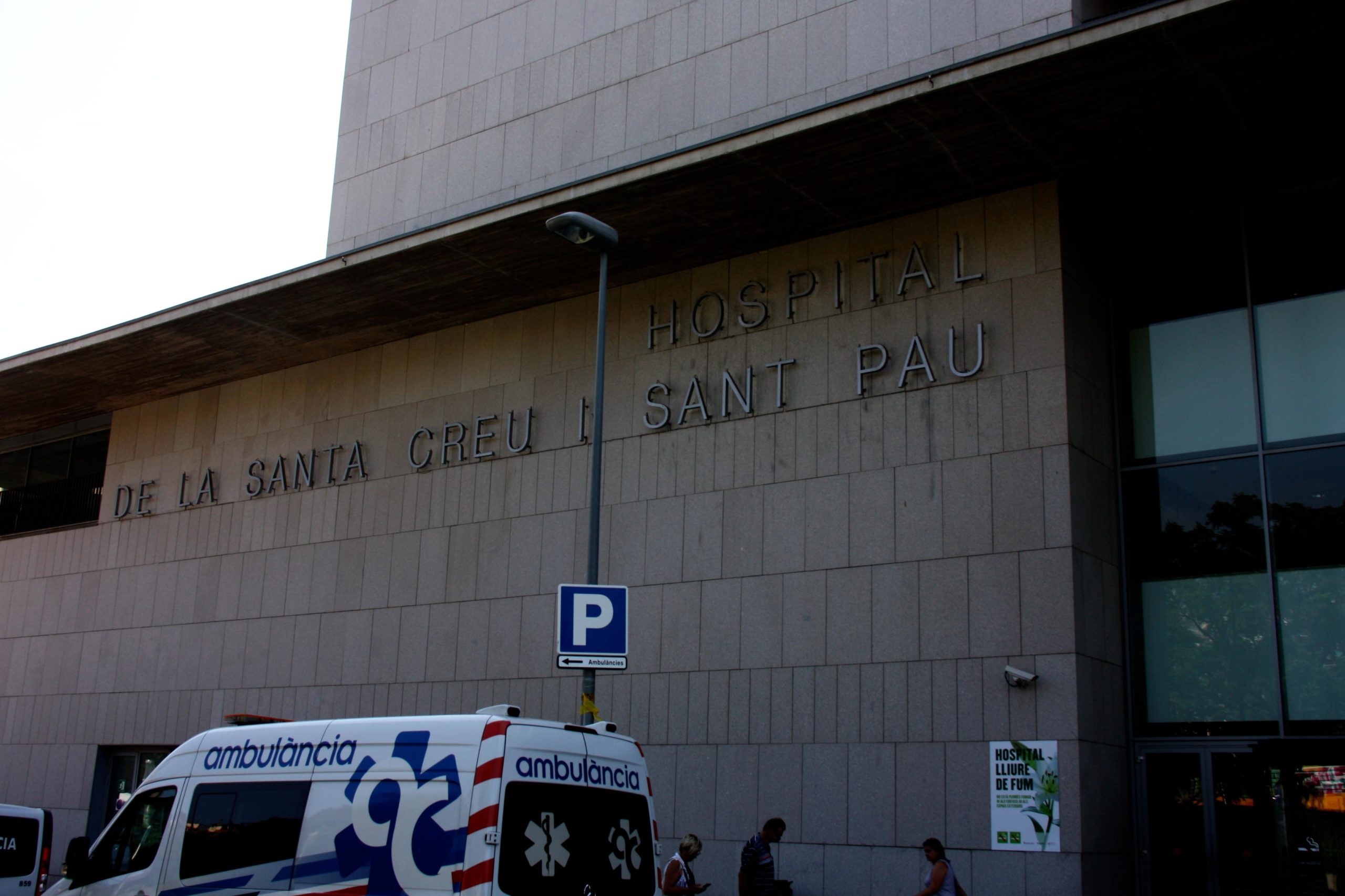 L'Hospital de Sant Pau, en una imatge d'arxiu / ACN