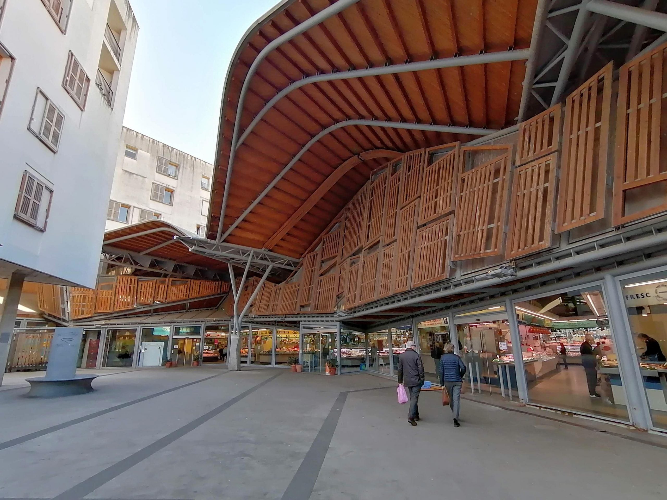 Façana posterior del mercat de Santa Caterina / MMP