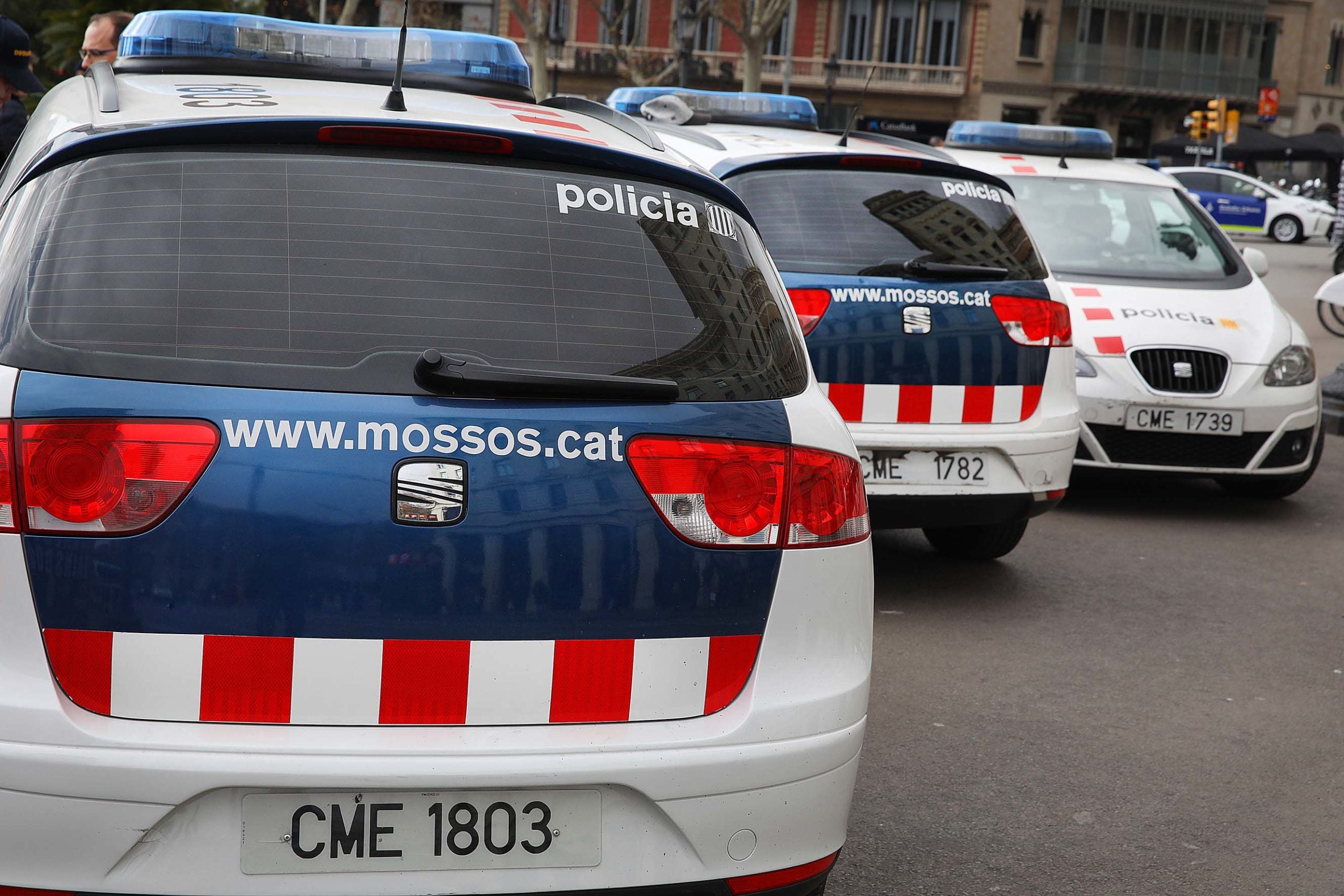 Cotxes patrulla dels Mossos, en una imatge d'arxiu / Jordi Play