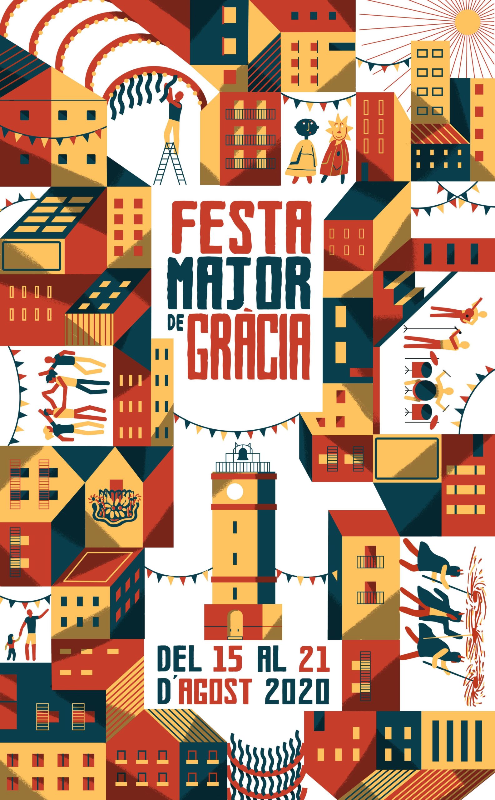 Cartell de la Festa Major de Gràcia 2020 / Sergi Solans