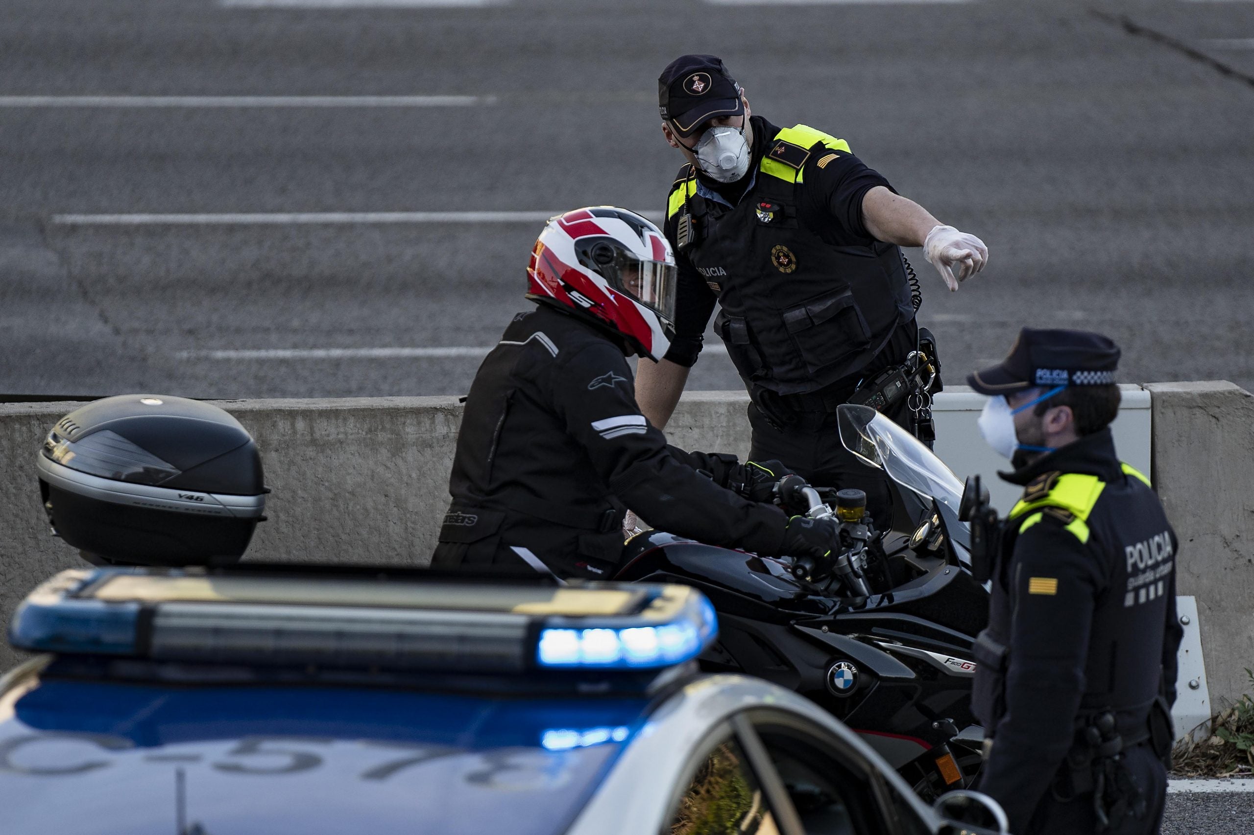 Control de Mossos d'Esquadra i Guàrdia Urbana durant el confinament / Flick'r - Ajuntament de Barcelona