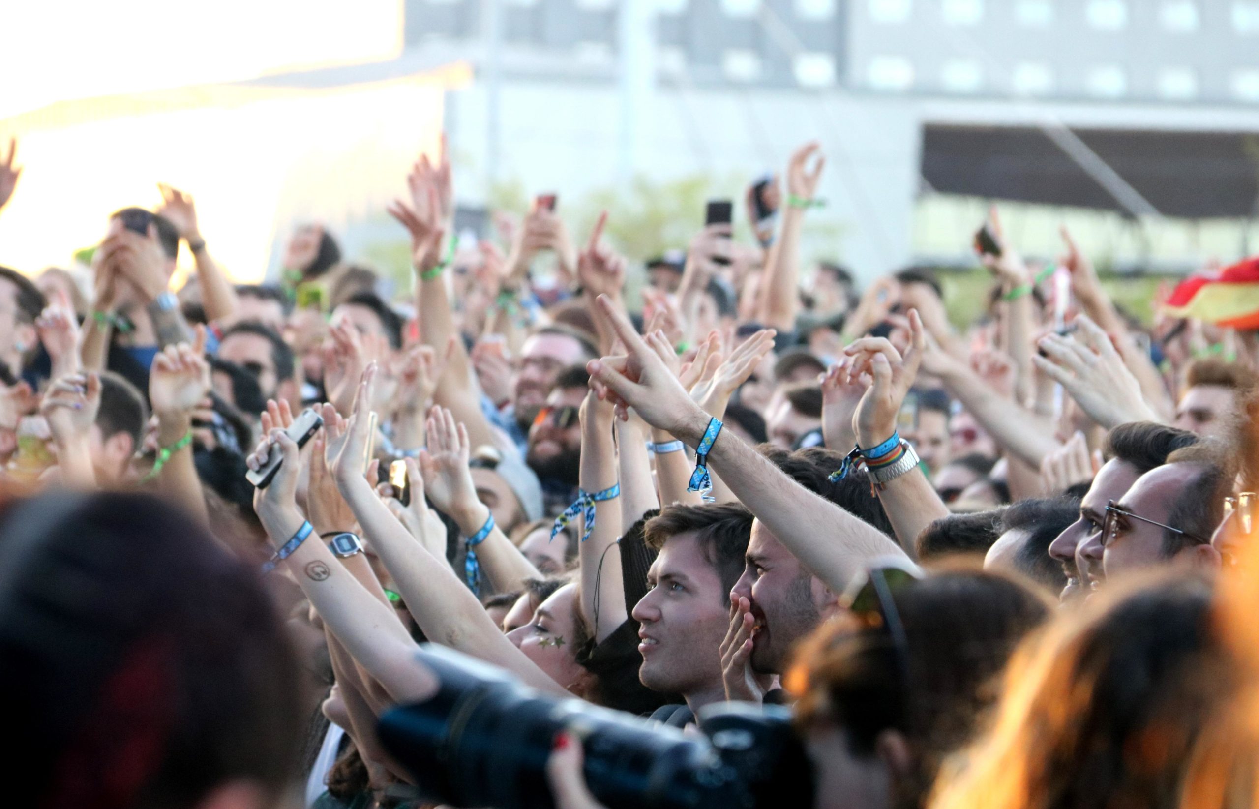 Públic durant un concert al Primavera Sound, el 31 de maig del 2019 / ACN