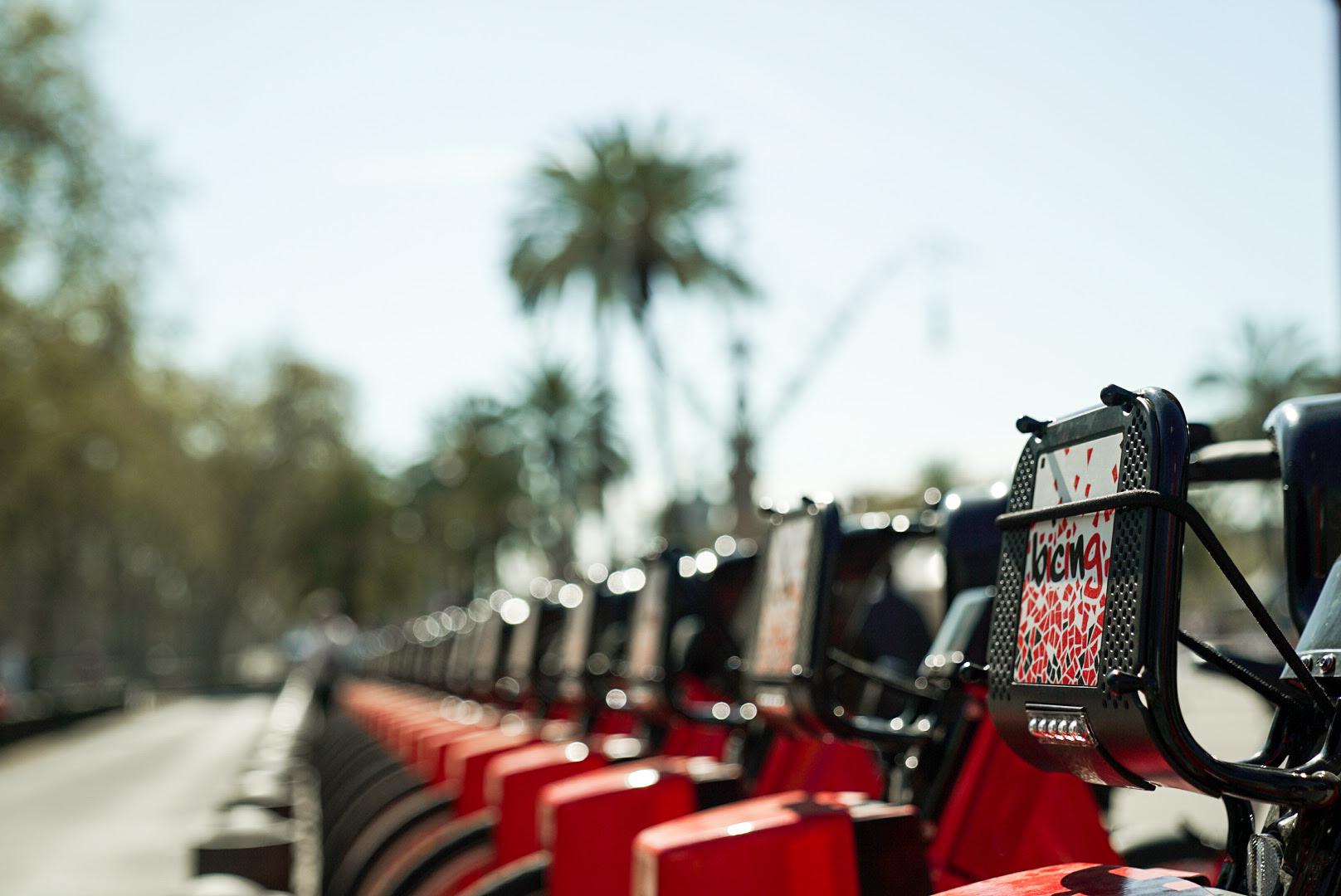 Una estació del Bicing / Ajuntament