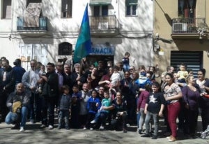 Membres de la comunitat gitana, a Gr&agrave;cia / Associaci&oacute; de Joves Gitan