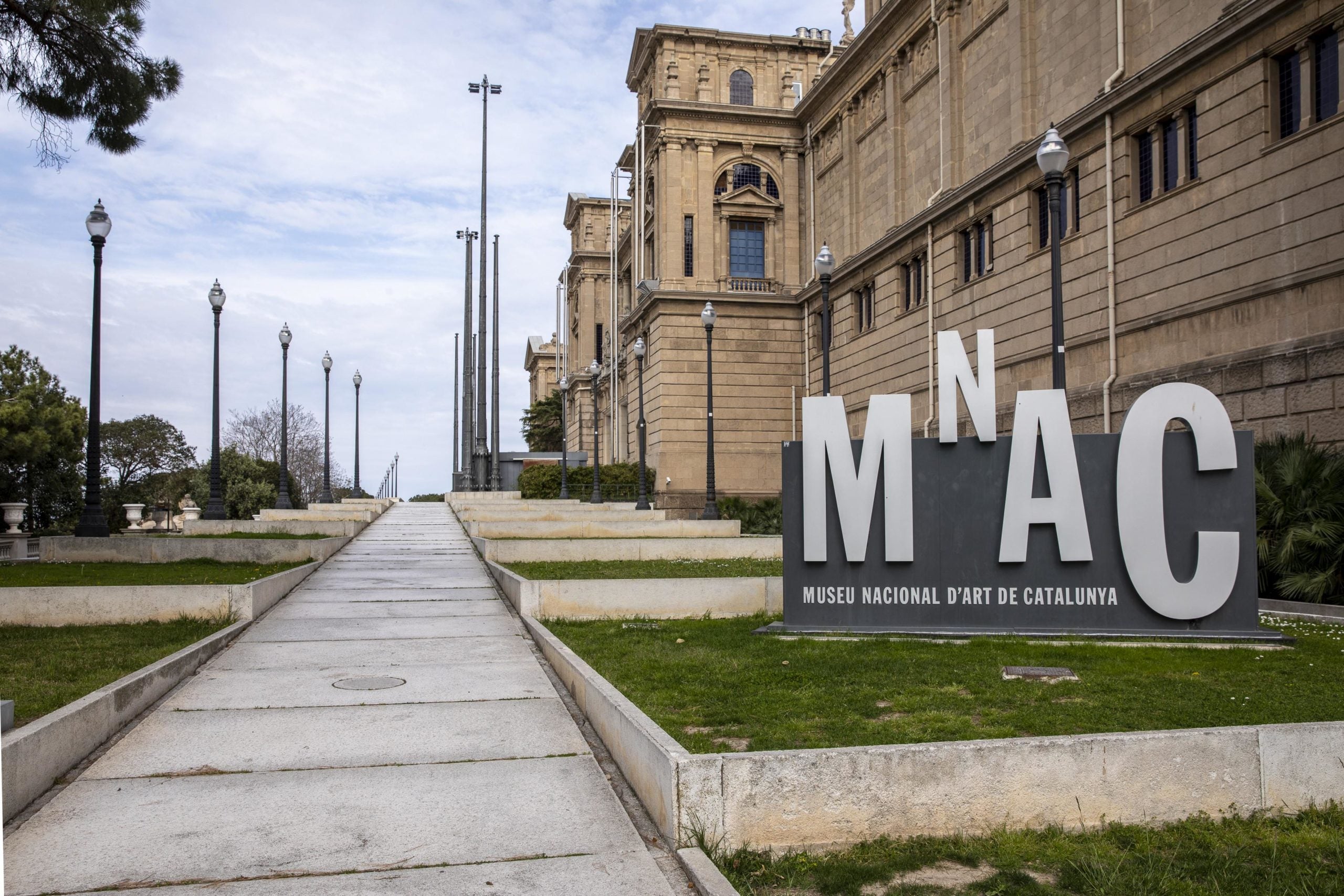 Accés al MNAC, a Montjuïc / Flick'r - Ajuntament de Barcelona