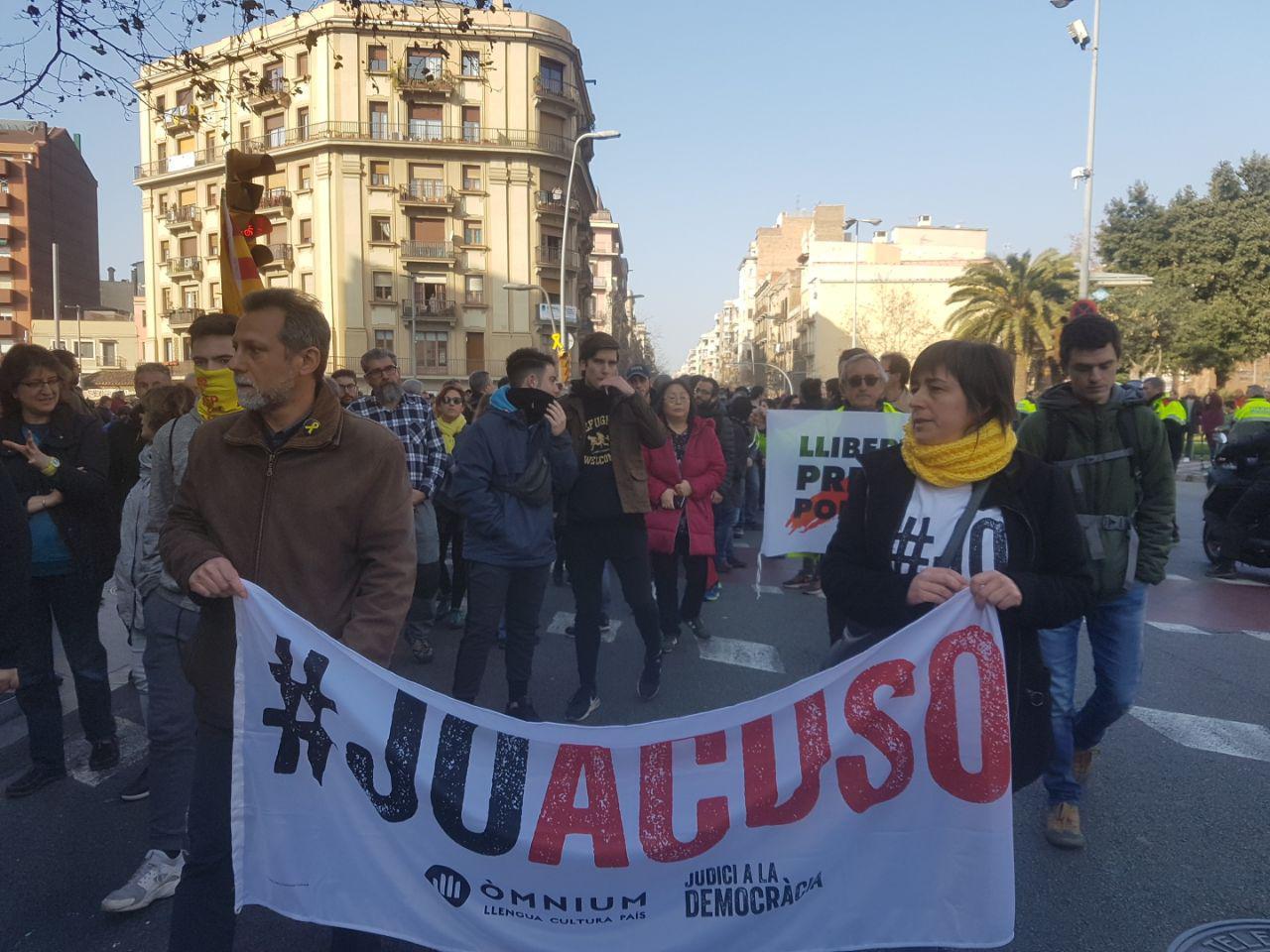 Manifestants del CDR de Sants / JAG