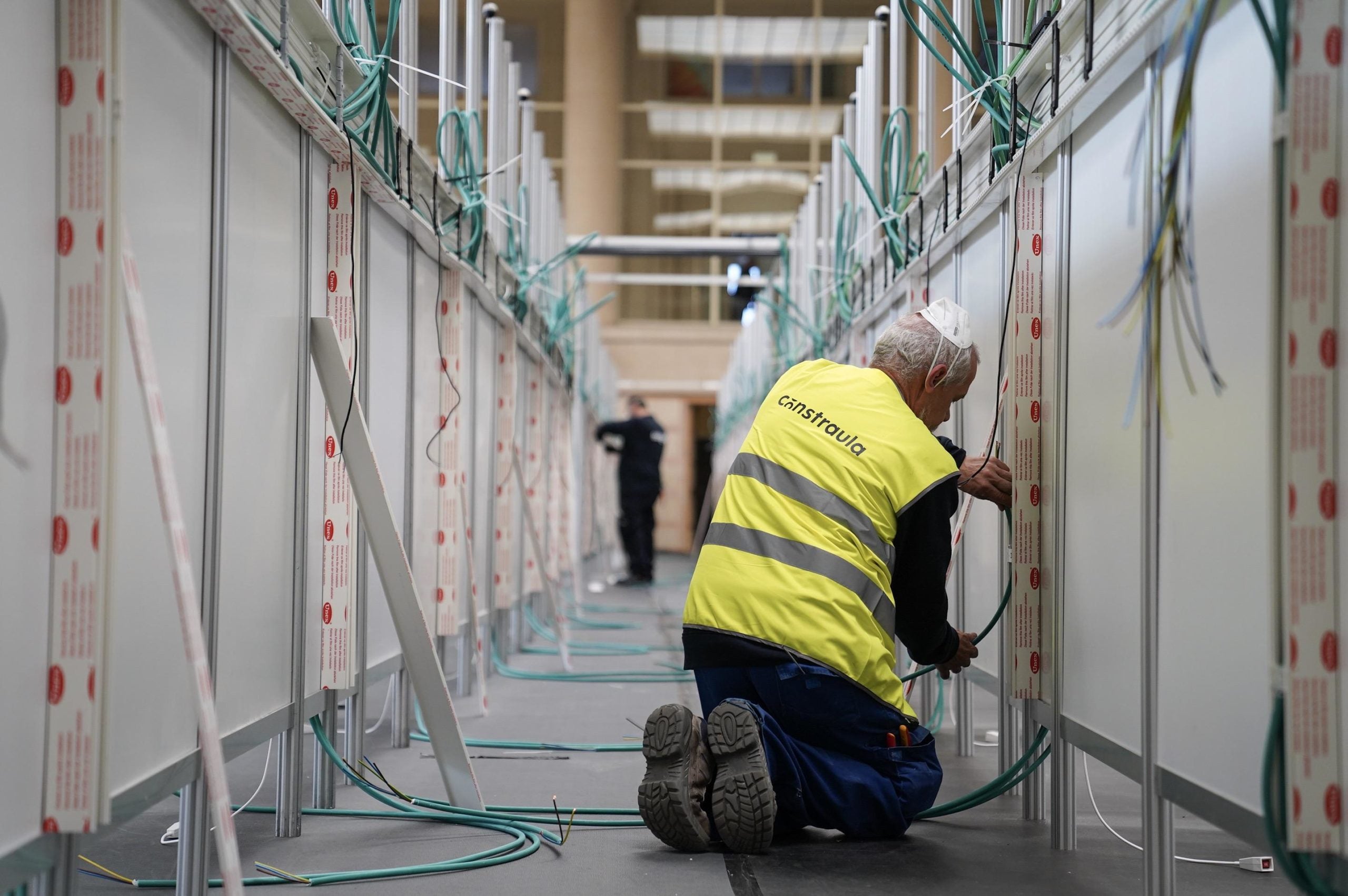 Així comença a prendre forma la nova ampliació de l'Hospital Clínic al Pavelló de l'INEFC | Ajuntament2806 Així comença a prendre forma la nova ampliació de l'Hospital Clínic al Pavelló de l'INEFC | Ajuntament2806