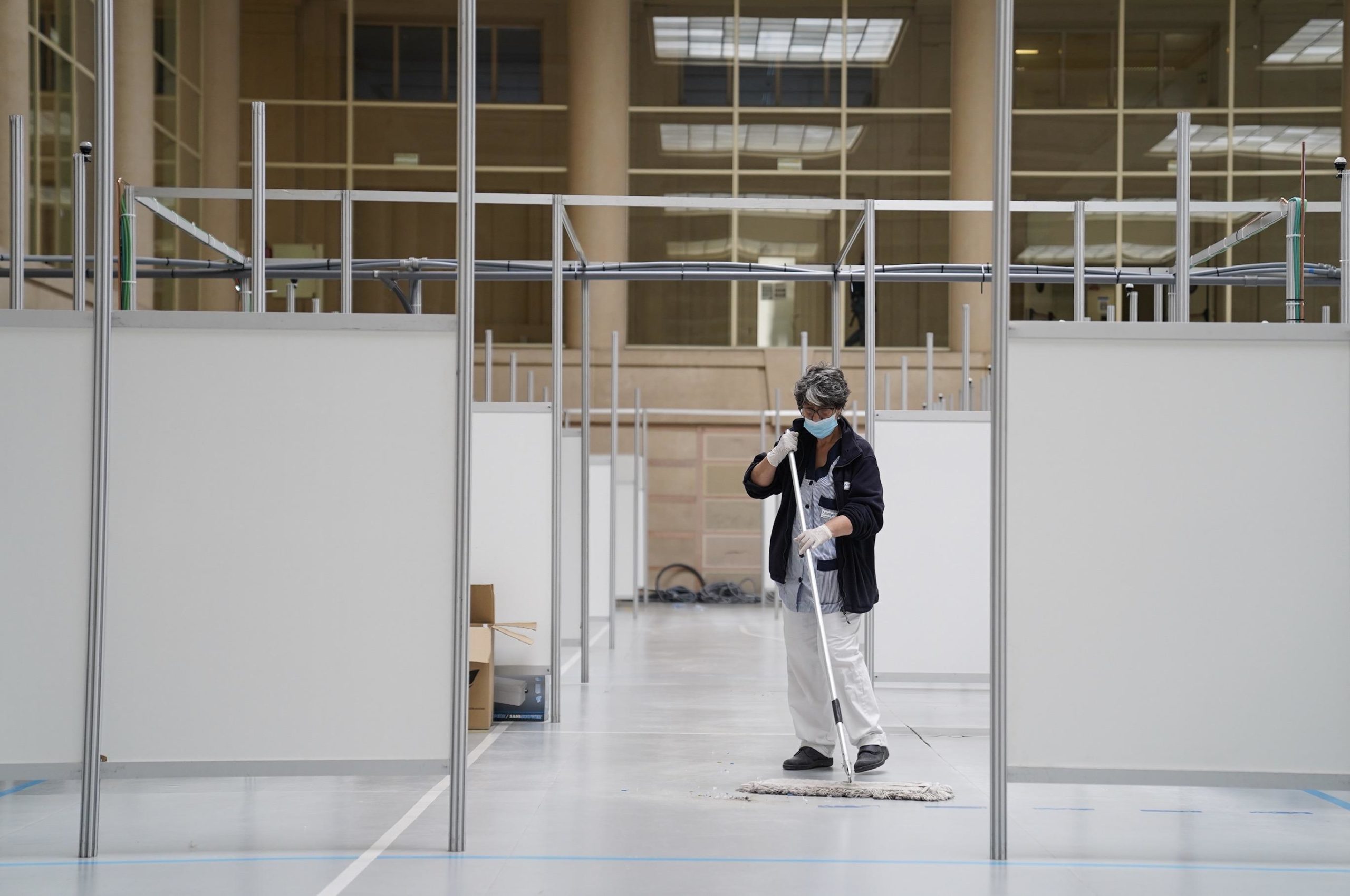 Així comença a prendre forma la nova ampliació de l'Hospital Clínic al Pavelló de l'INEFC | Ajuntament2823 Així comença a prendre forma la nova ampliació de l'Hospital Clínic al Pavelló de l'INEFC | Ajuntament2823