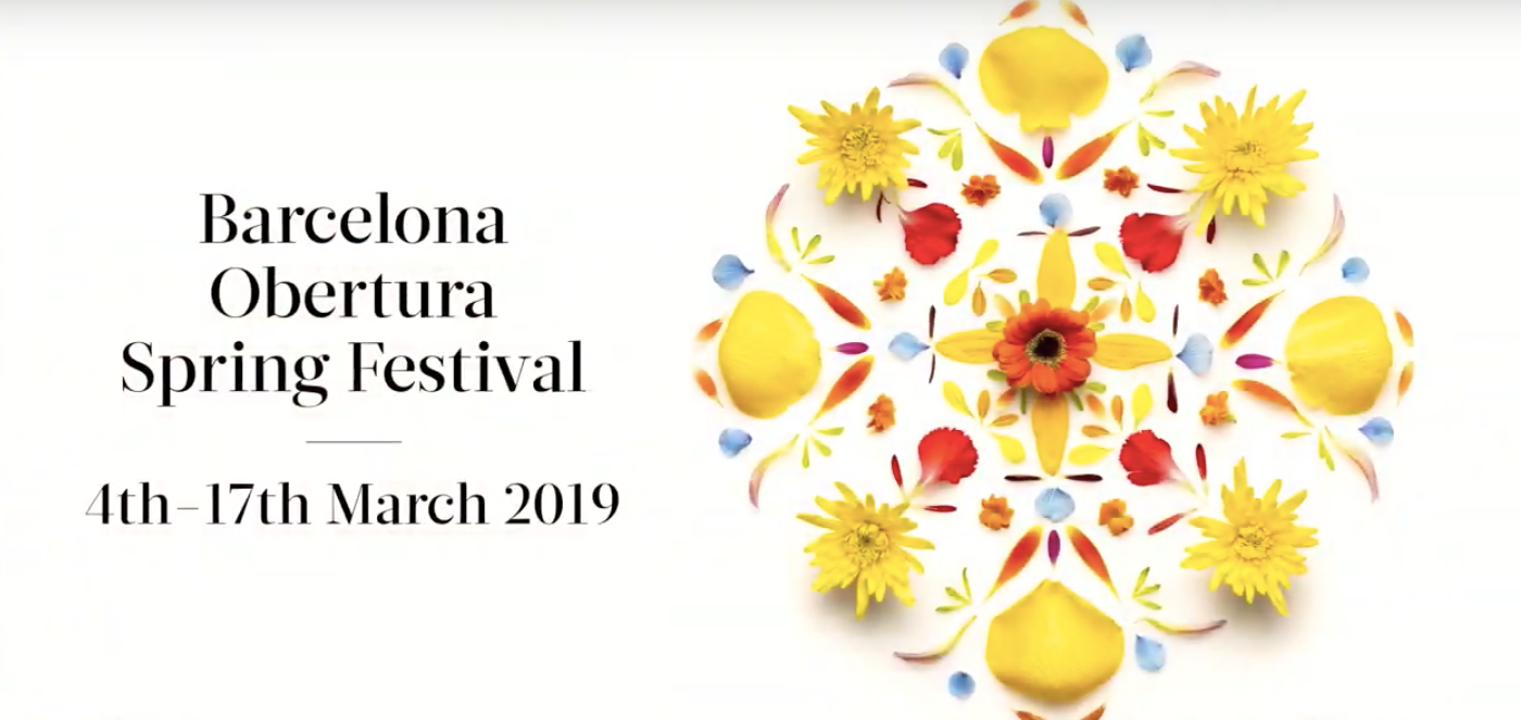 Cartel del Barcelona Obertura Spring Festival. | Ajuntament de Barcelona