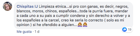 Captura del grup de Facebook 'Besòs, barrio en lucha'