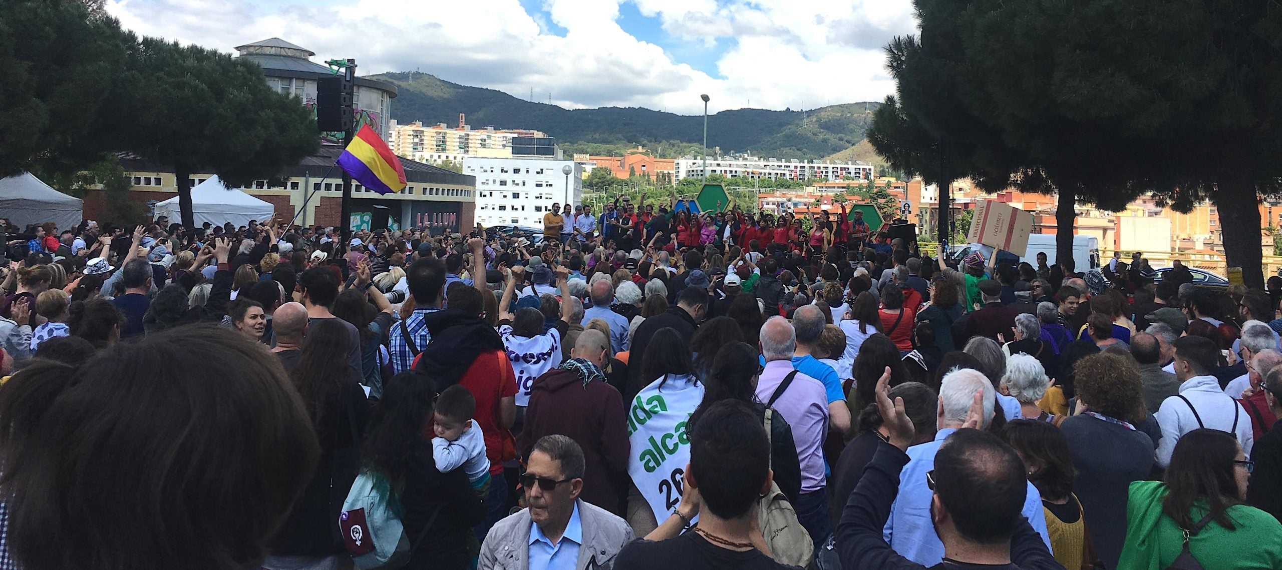 El míting central d'Ada Colau per les eleccions municipals 2019, al Carmel / S.B.