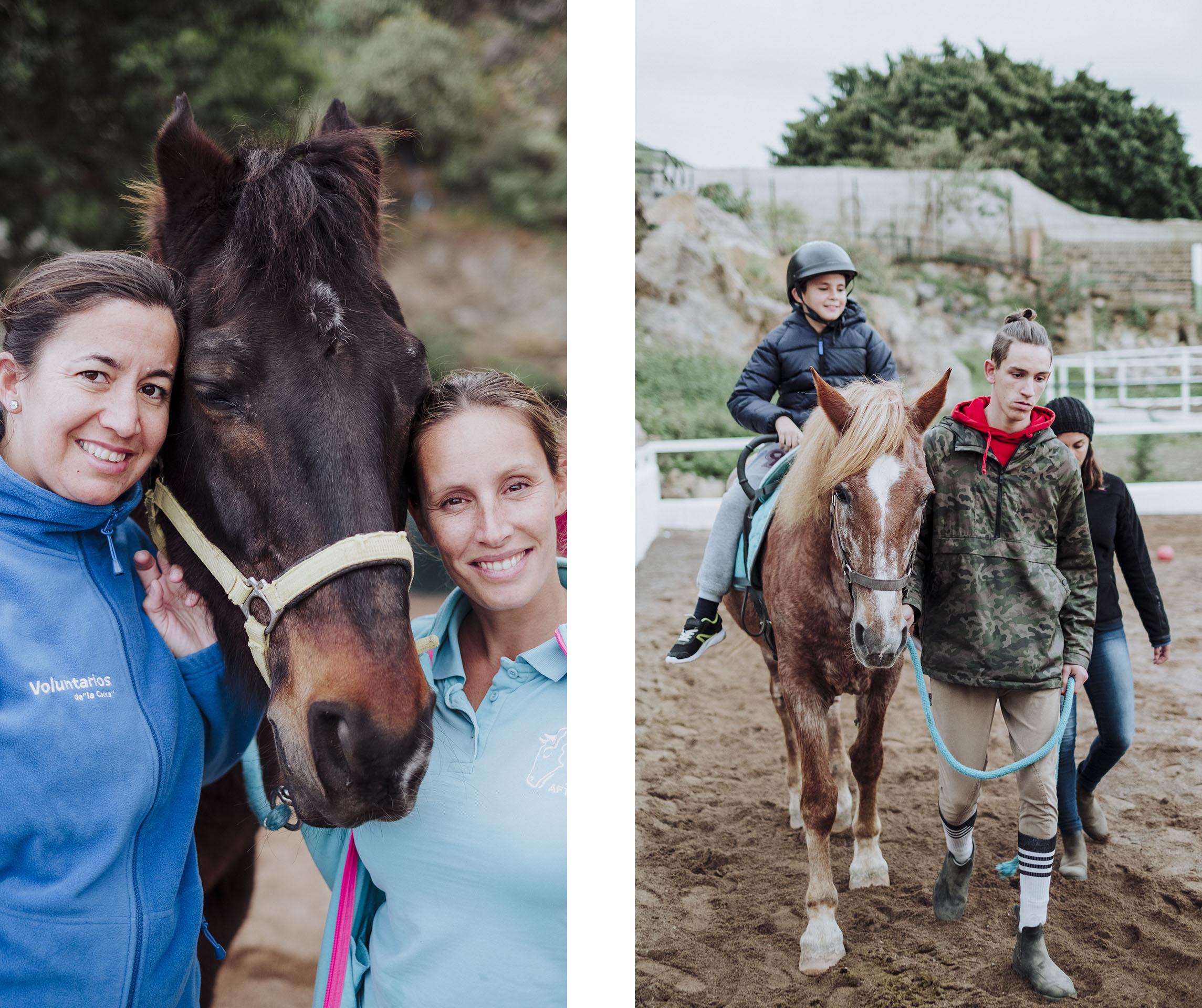 Equinoteràpia, projecte Alma de l'obra social de 