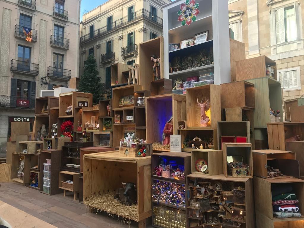 El pessebre del 2019, marcat per l'aposta encabida en caixes / Europa Press El pessebre del 2019, marcat per l'aposta encabida en caixes / Europa Press