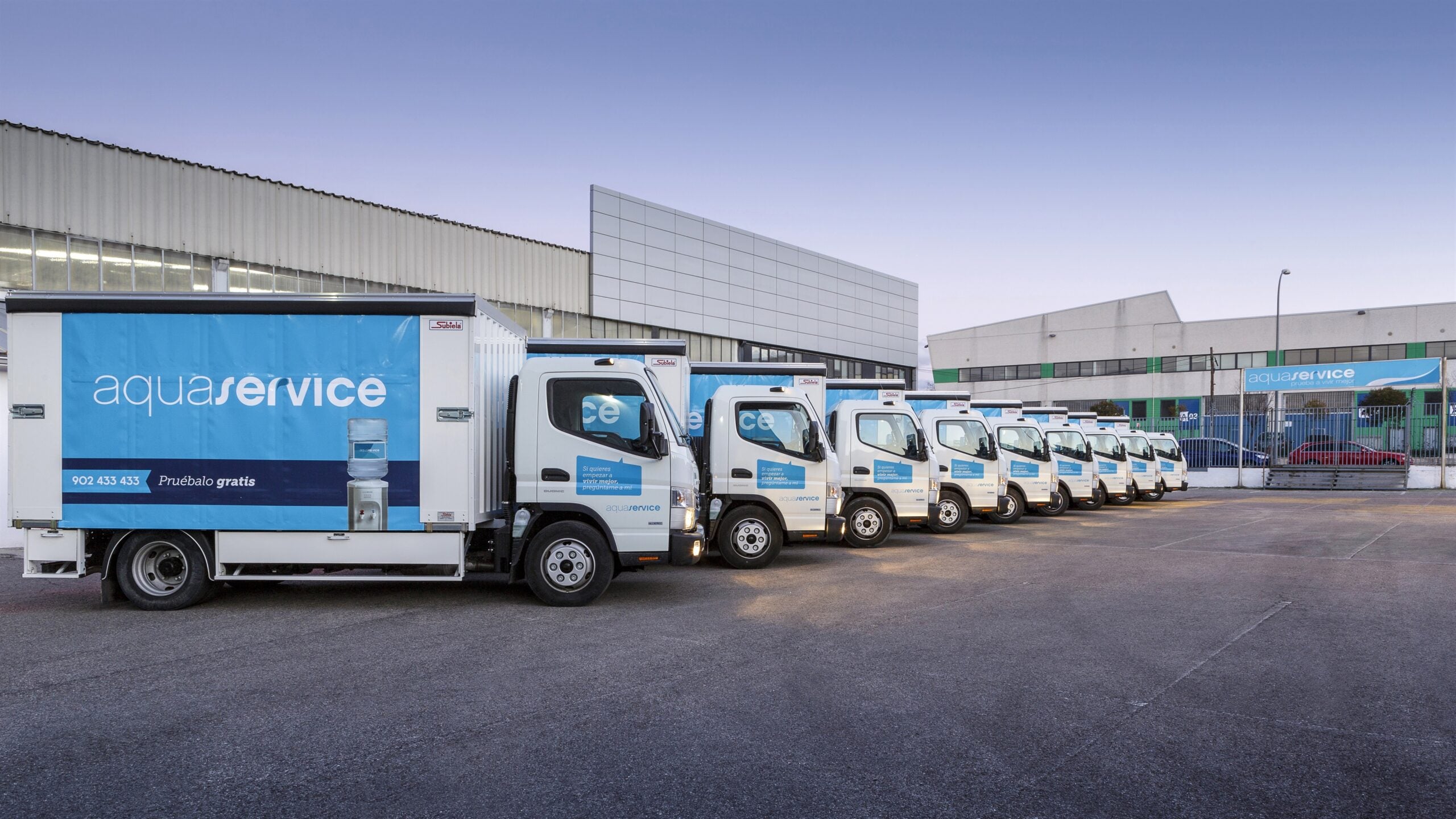 Flota de vehicles de repartiment d'Aquaservice | Europa Press
Flota de vehículos de reparto híbridos de Aquaservice
21/5/2020