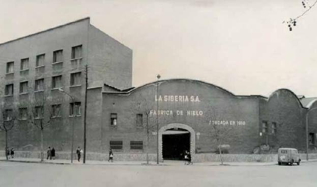 L'antiga fàbrica de gel Sibèria, al Poblenou