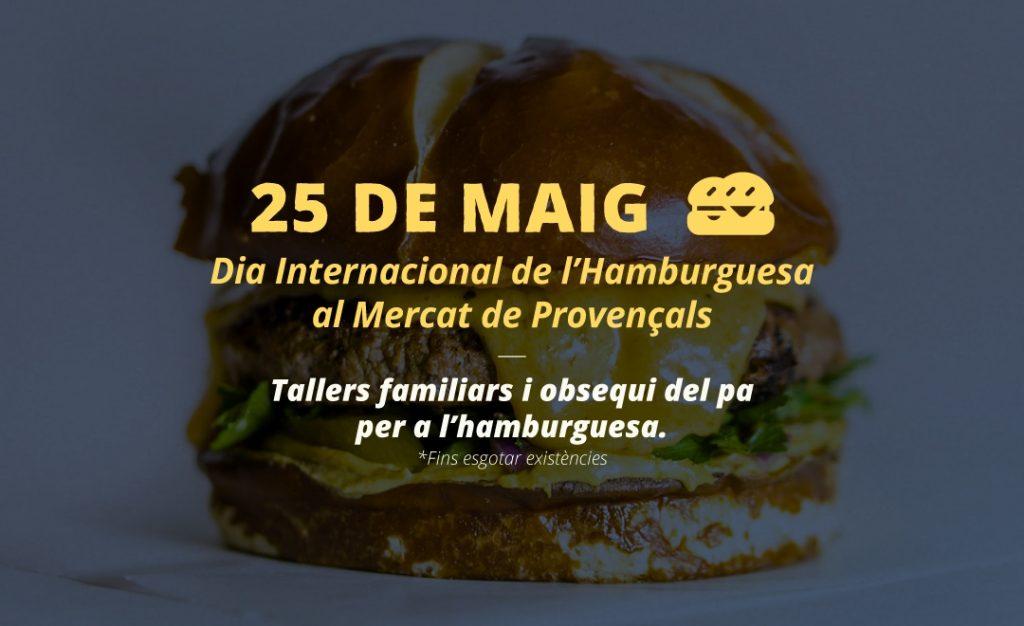 El cartell de la festa de l'hamburguesa. | Ajuntament de Barcelona