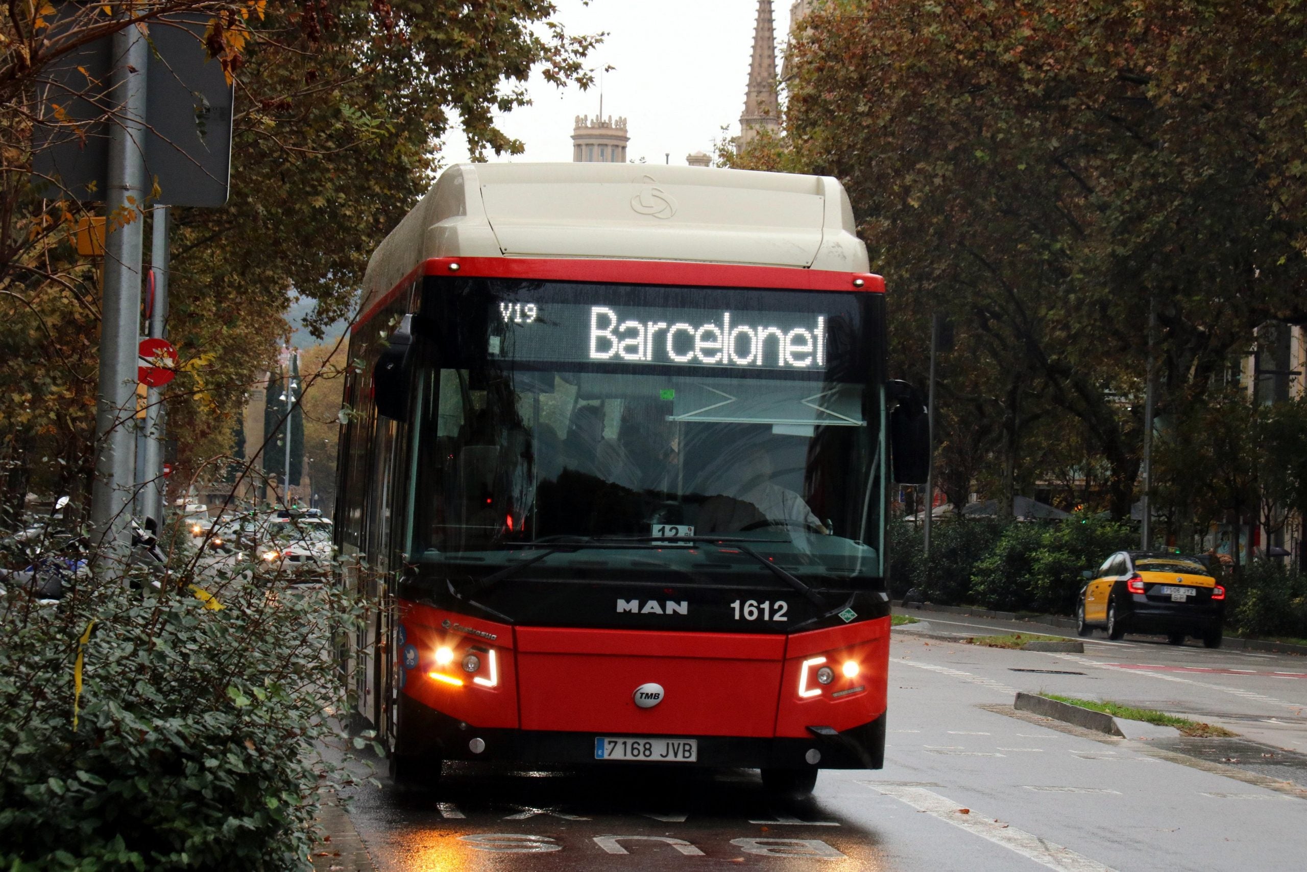 Un autobús d'una de les 5 línies noves de Barcelona / ACN