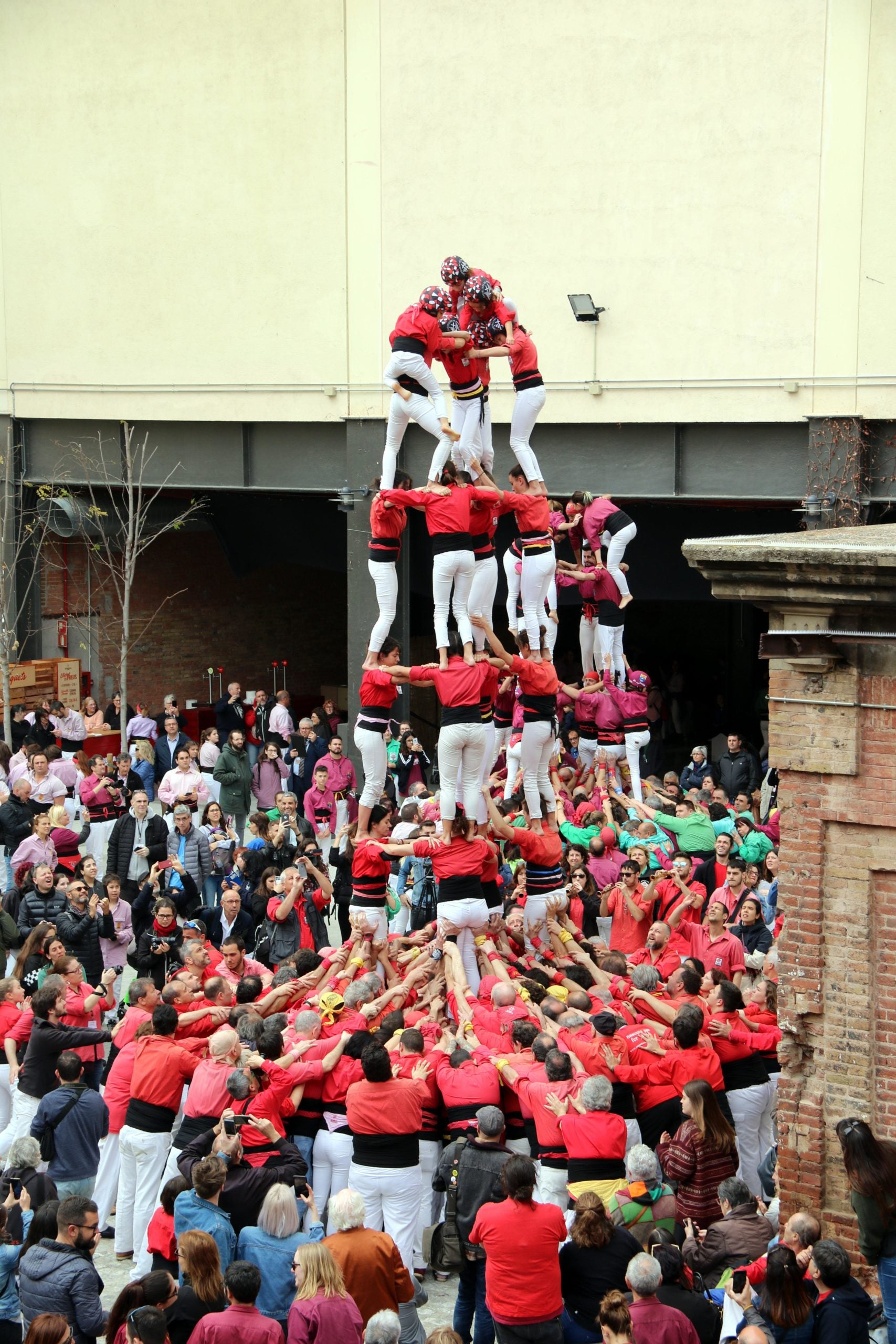 Exhibició dels Castellers de Barcelona pels seus 50 anys / ACN - Gemma Aleman