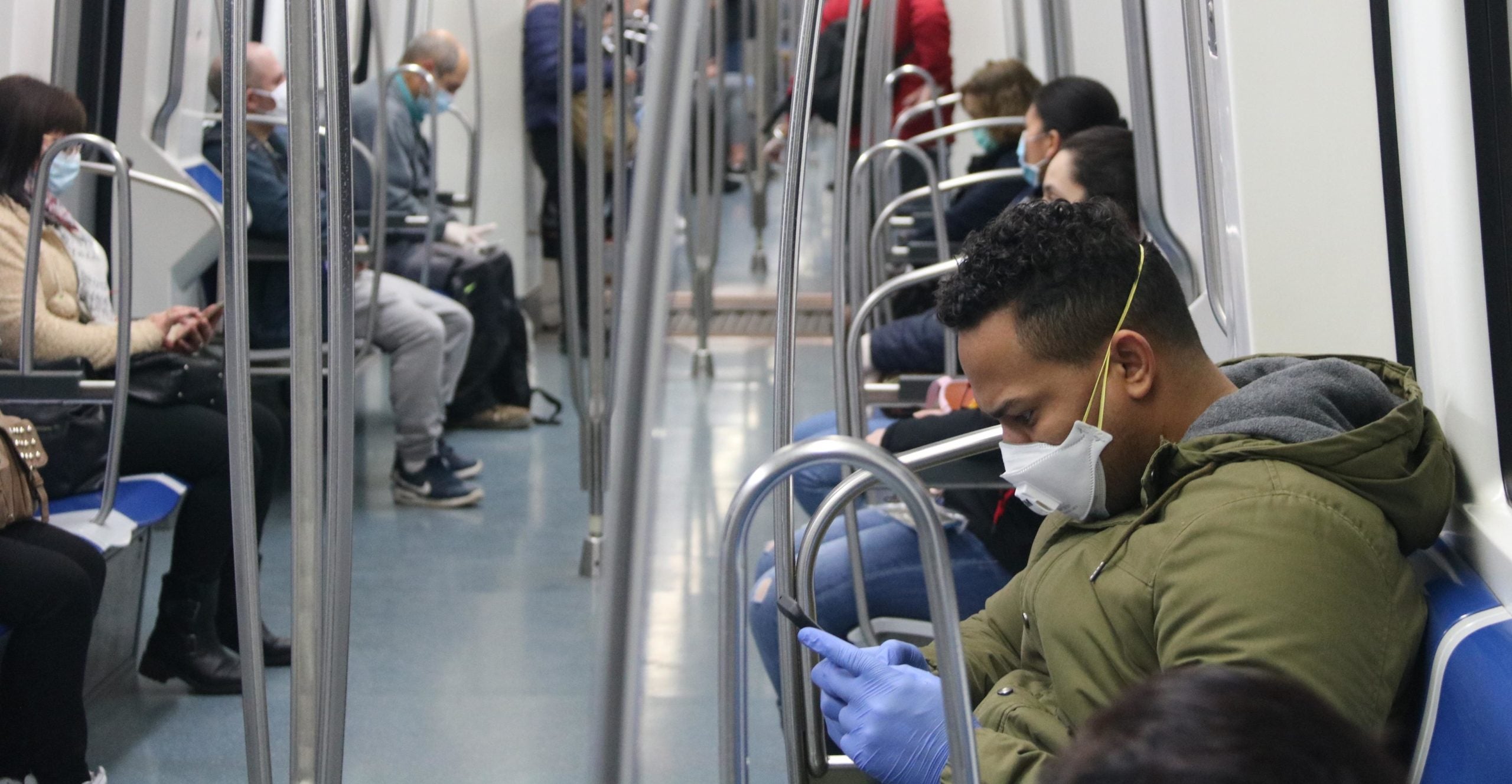 Imatge d'arxiu del metro en època de confinament / ACN (Albert Cadanet)