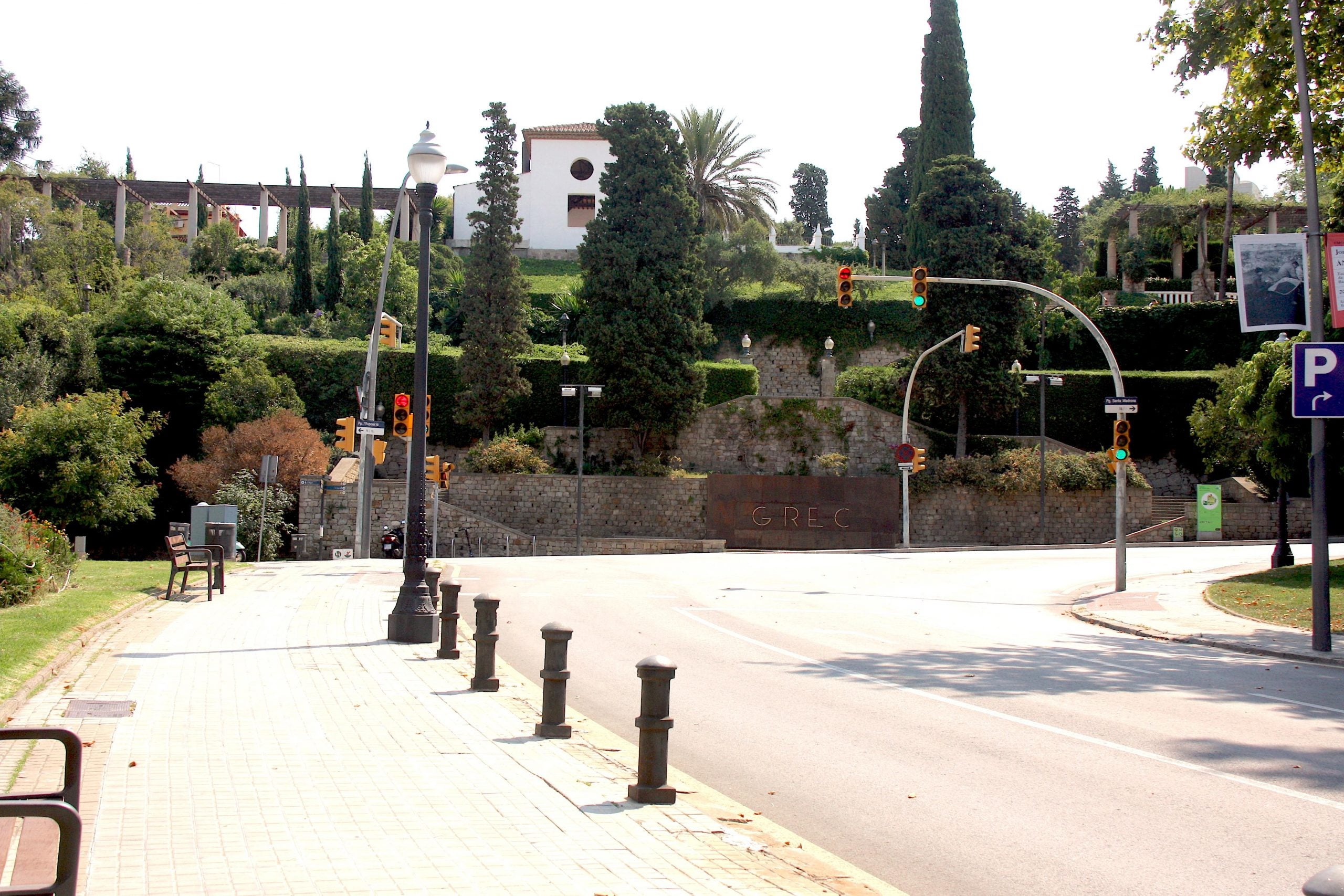 L'entrada al Teatre Grec de Montjuïc / ACN