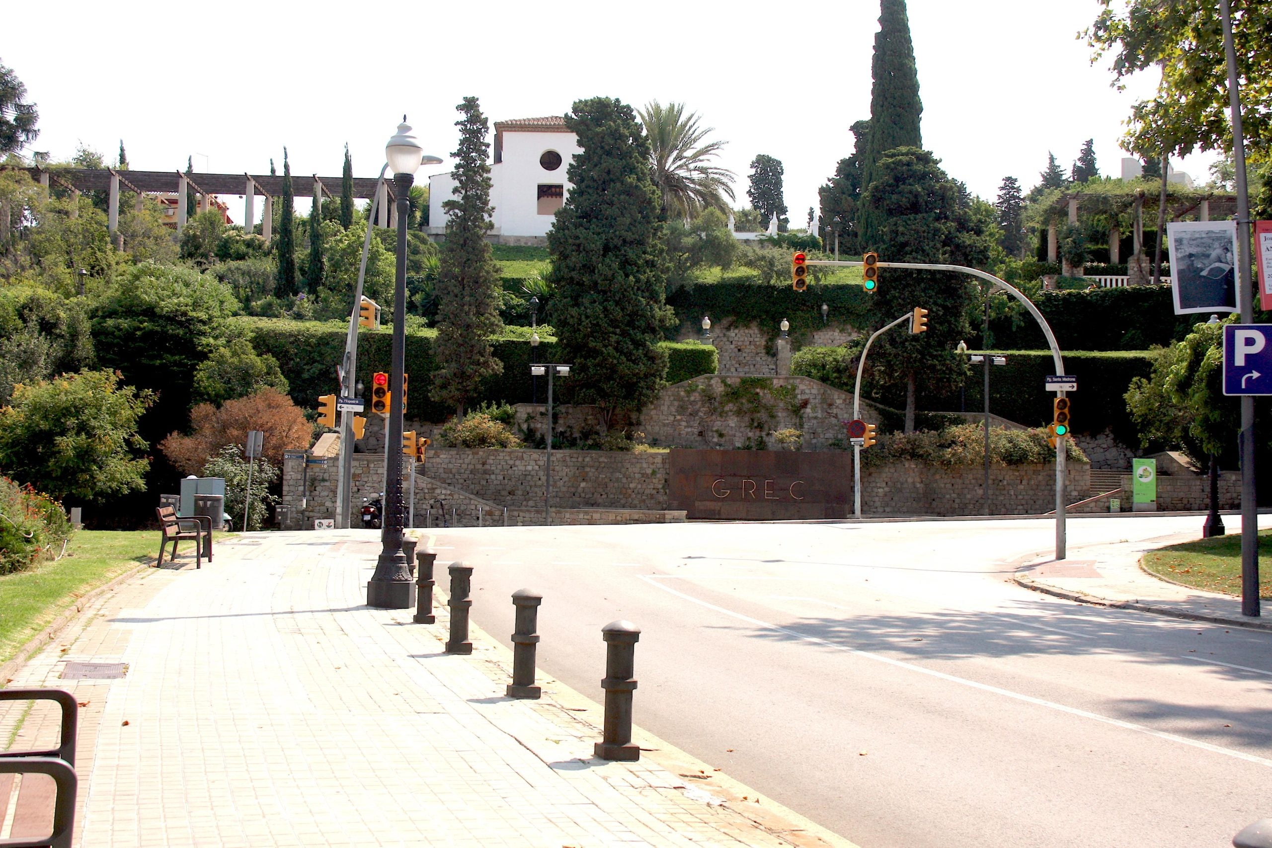 L'entrada al Teatre Grec de Montjuïc / ACN