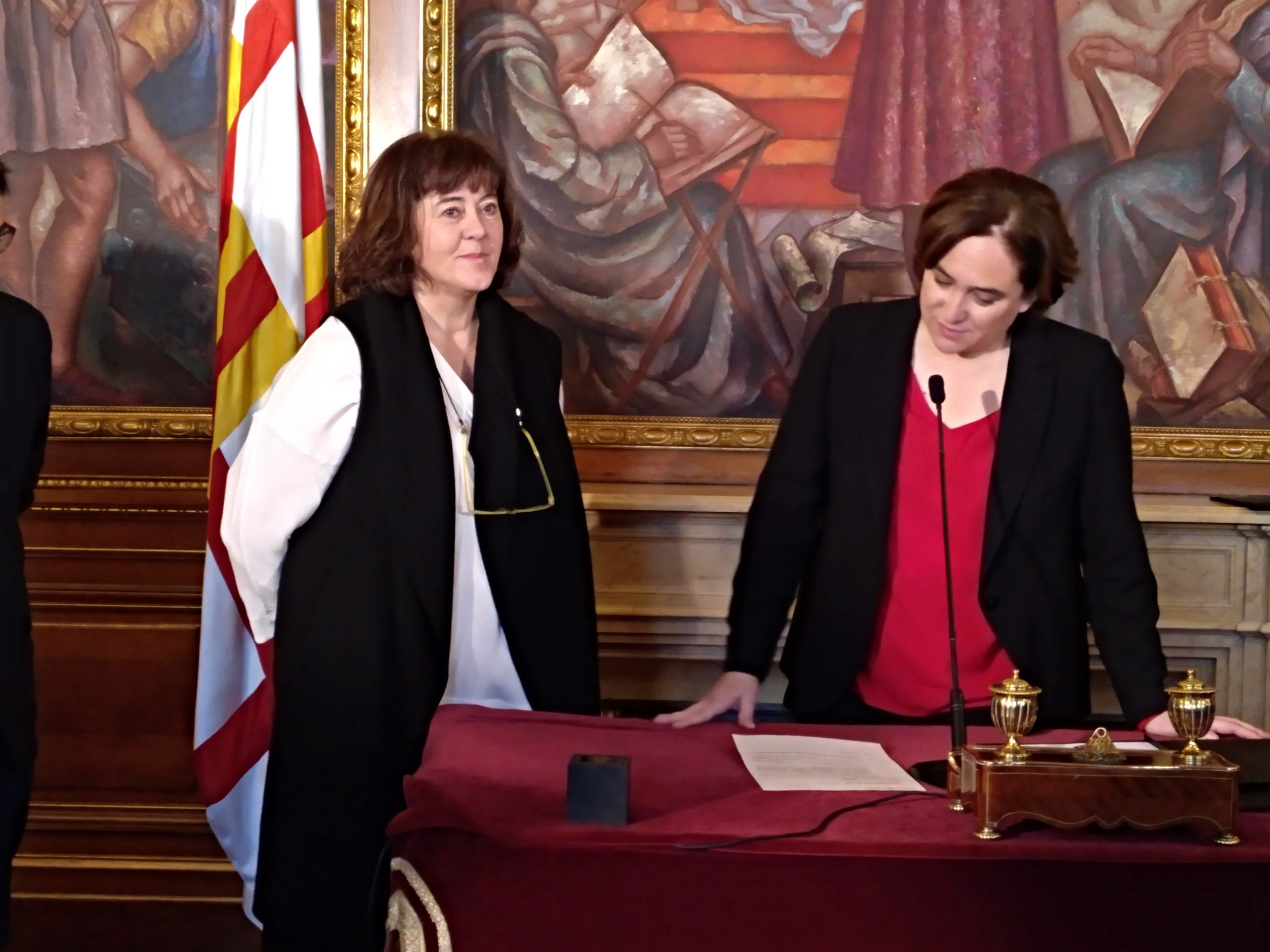 Presa de possessió de Gemma Sendra com a nova regidora d'ERC a Barcelona / Meritxell M. Pauné Presa de possessió de Gemma Sendra com a nova regidora d'ERC a Barcelona / Meritxell M. Pauné