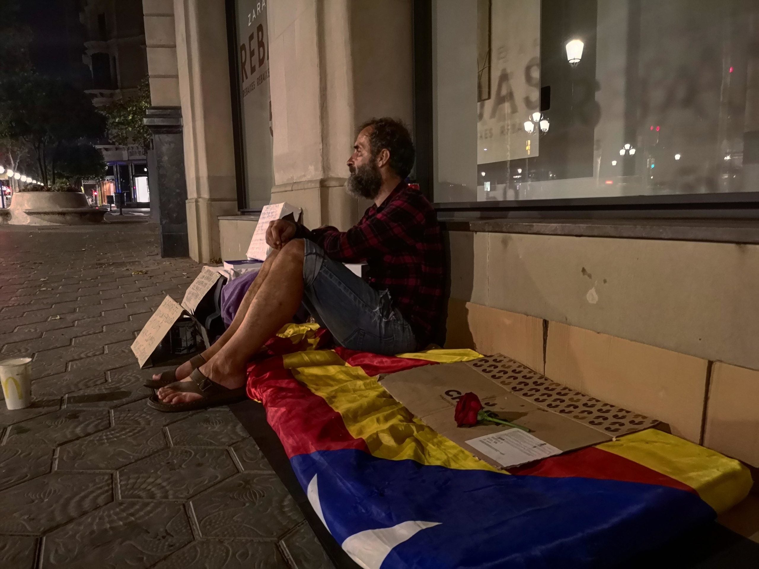 El Pietro al seu racó del passeig de Gràcia. / D.C.