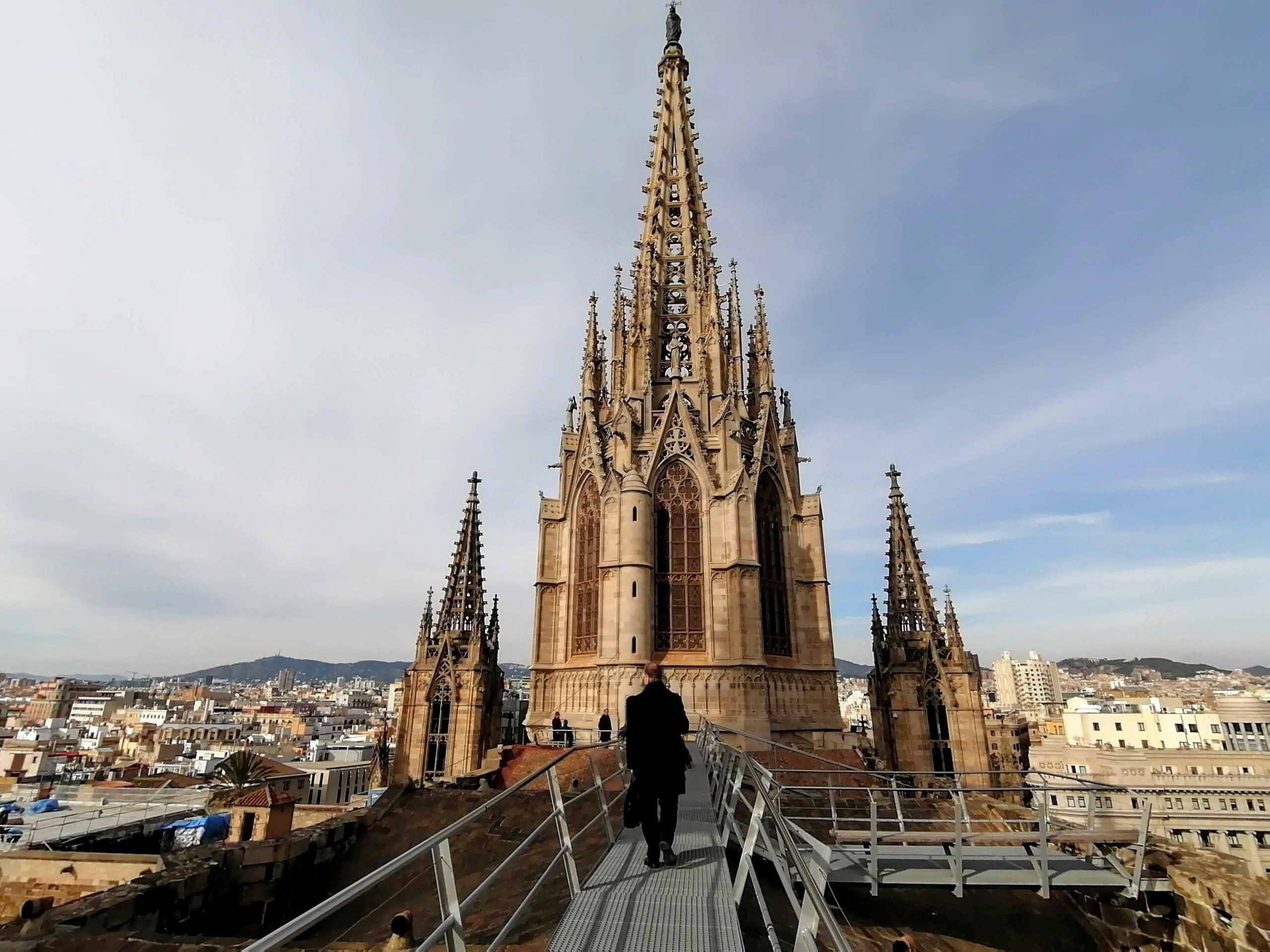 Vista del cimbori de la Catedral de Barcelona / MMP