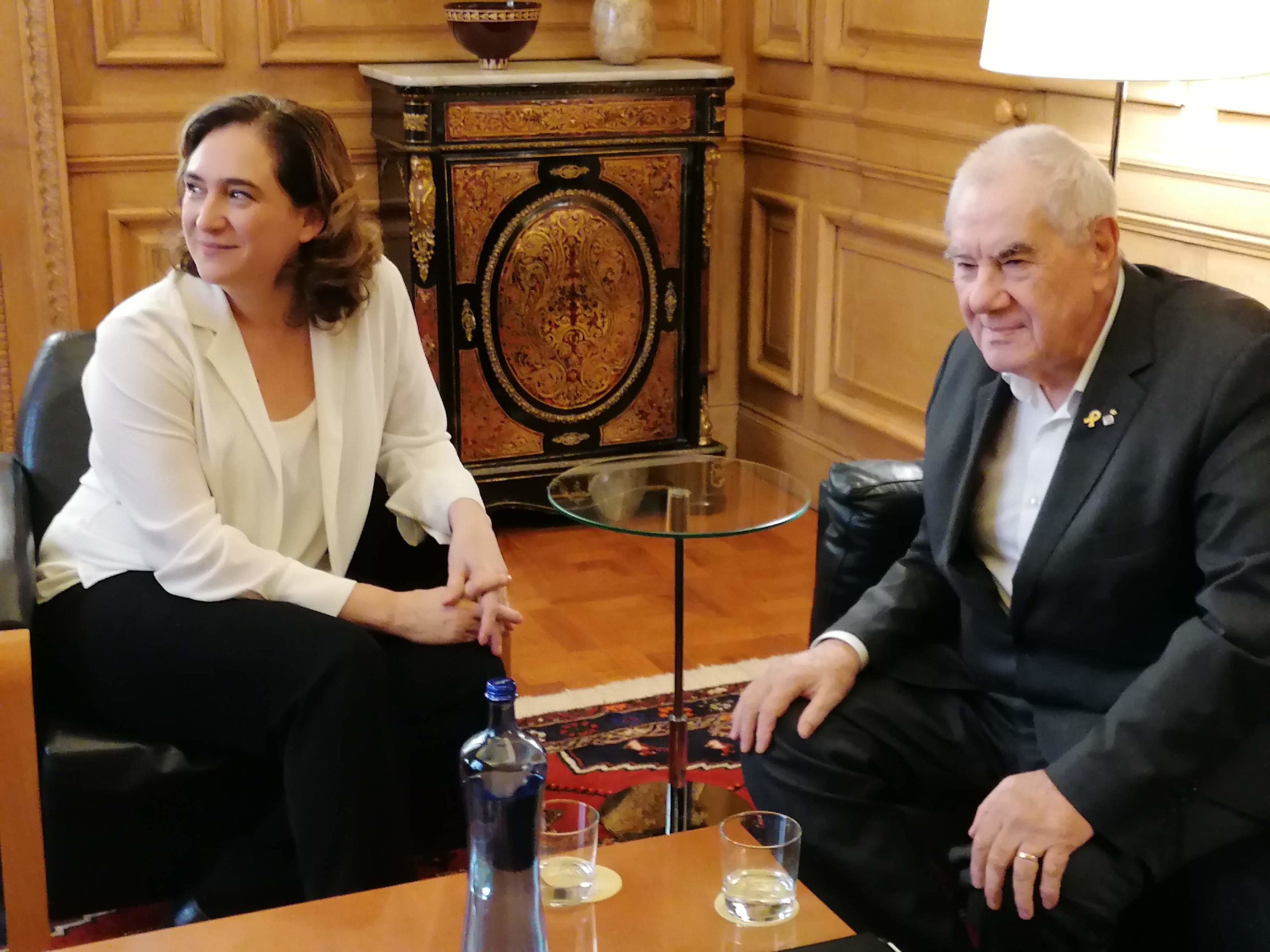 Ada Colau i Ernest Maragall llueixen bona sintonia pels pressupostos de 2020 / MMP