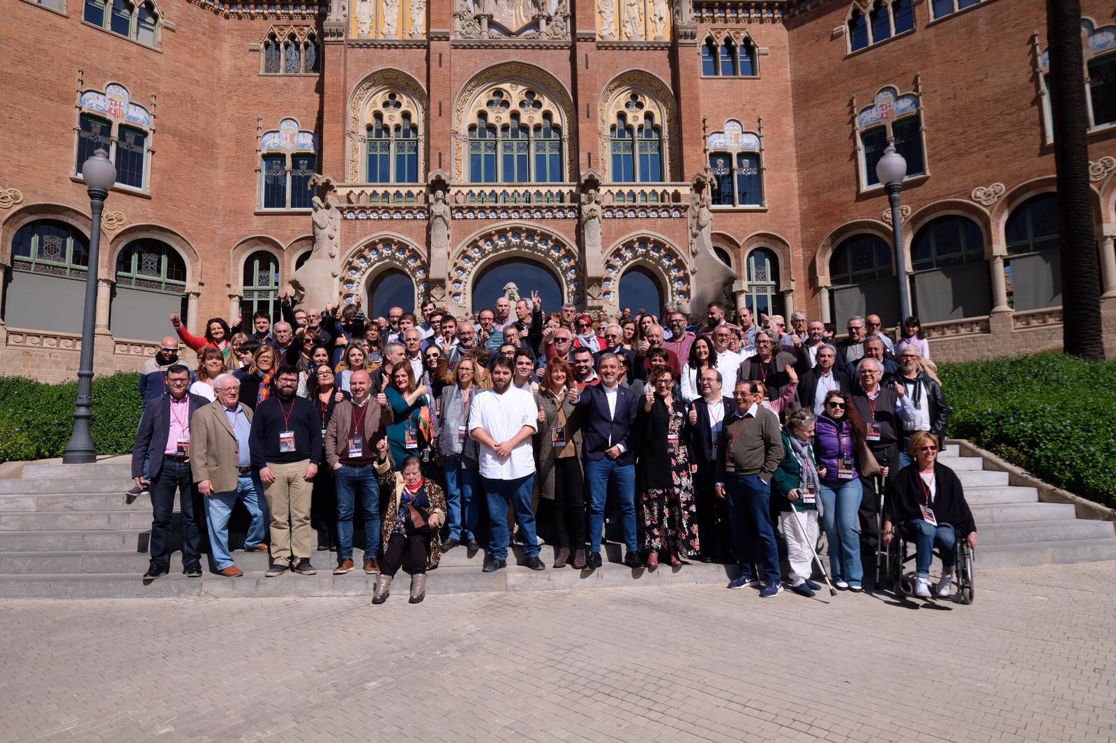 Convenció municipal del PSC de Barcelona, a l'hospital Sant Pau / PSC