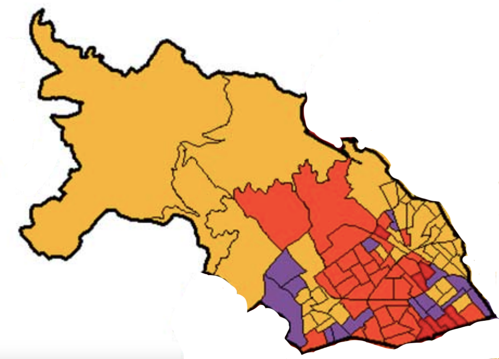 A Sarrià Sant Gervasi Ciutadans va guanyar a diverses seccions censals. | Ajuntament de Barcelona