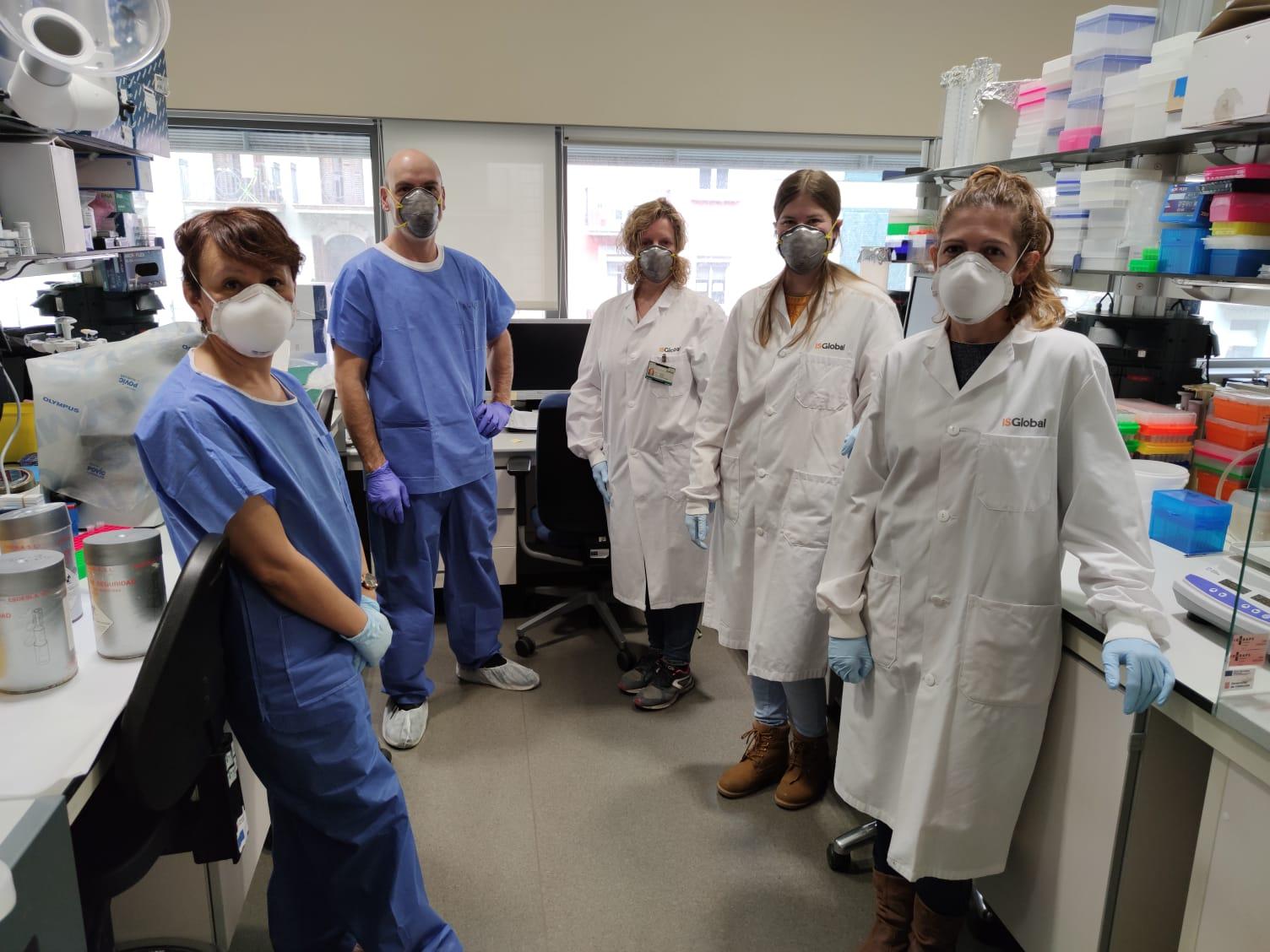 Equip d'investigadors de l'estudi SEROCOV-1 / ISGlobal