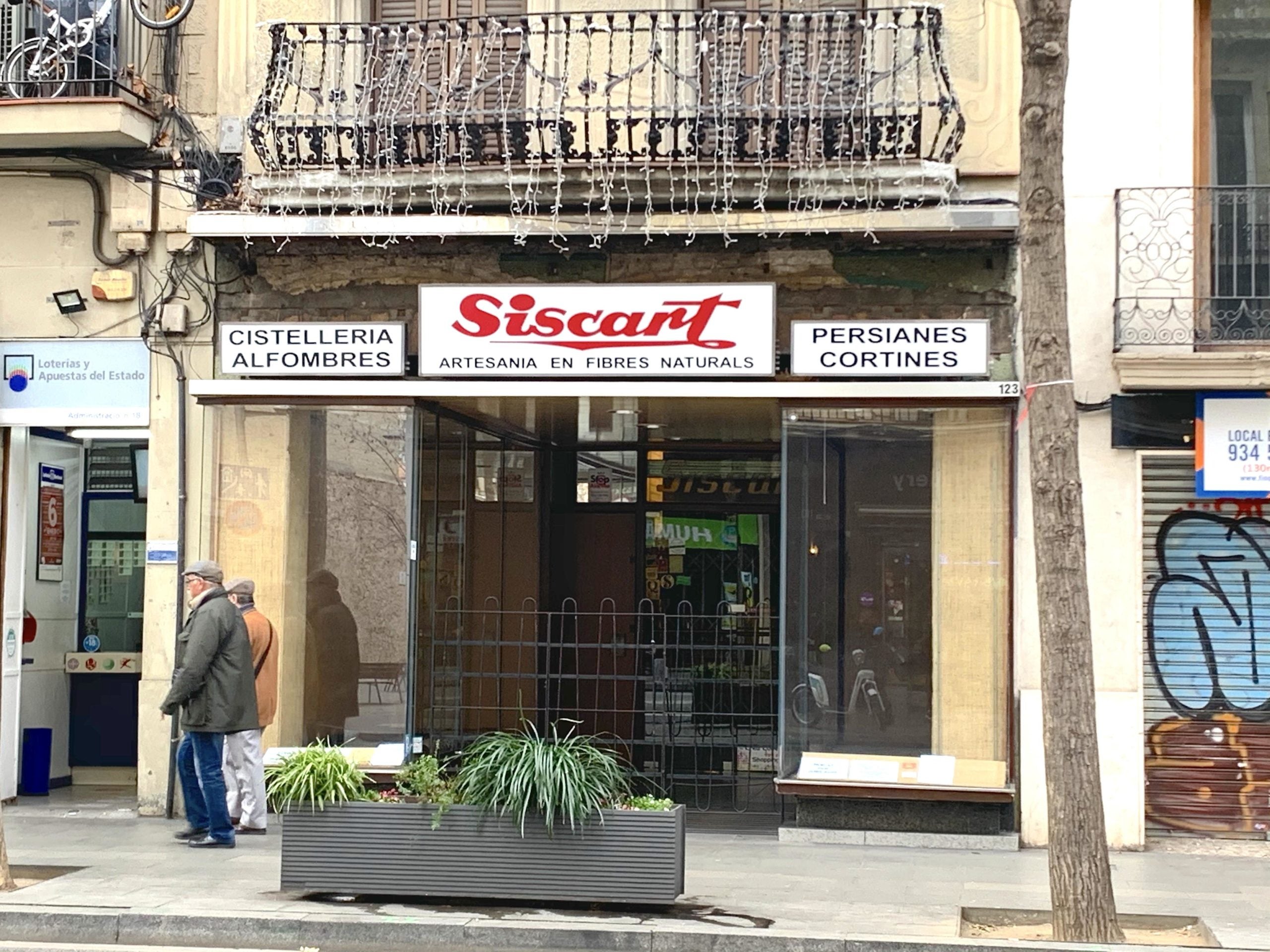 La cistelleria Siscart, tancada i a les fosques el 3 de gener / S.B. La cistelleria Siscart, tancada i a les fosques el 3 de gener / S.B.