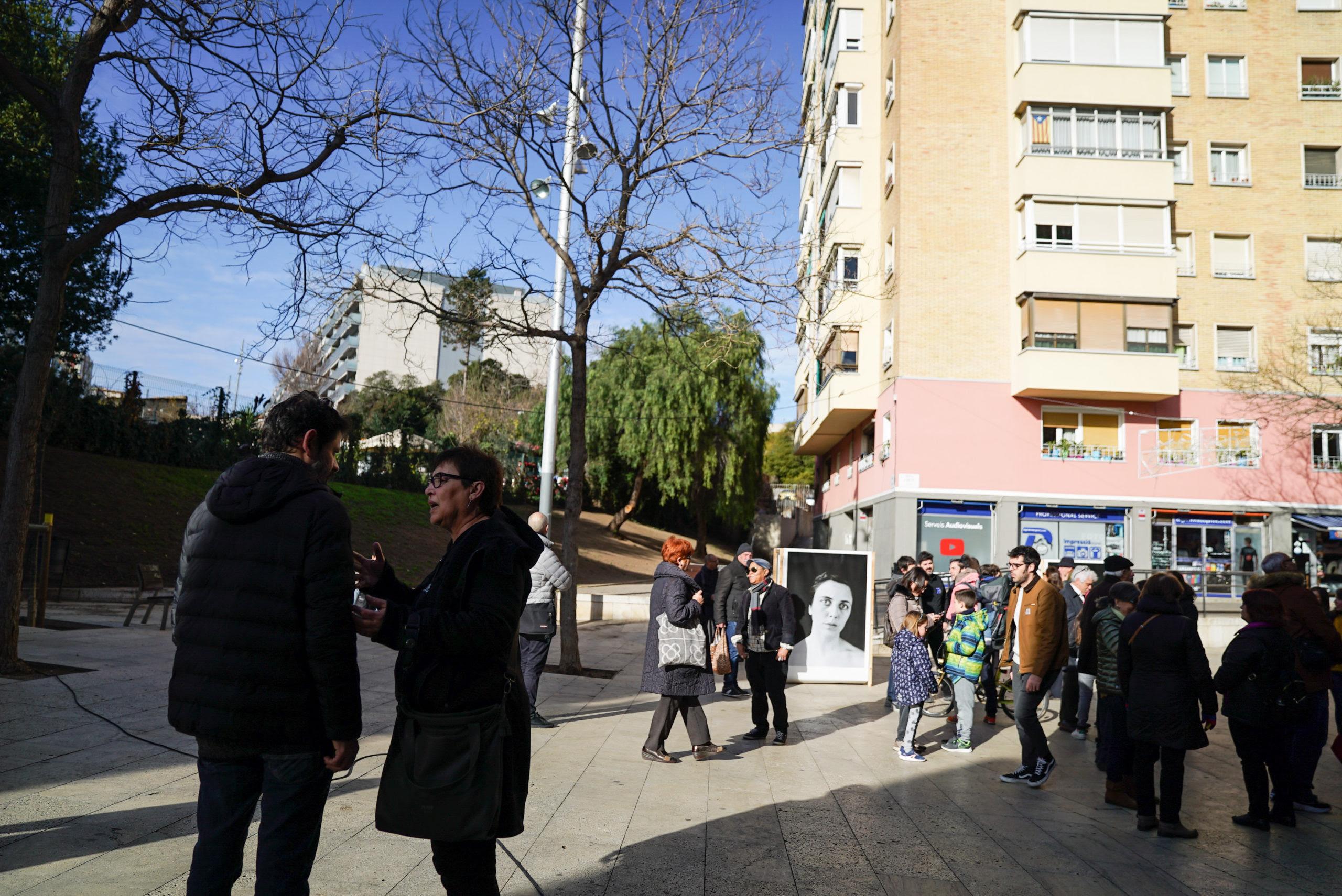 Inauguració de les places d'Humberto Rivas i de Can Basté / Ajuntament de Barcelona Inauguració de les places d'Humberto Rivas i de Can Basté / Ajuntament de Barcelona
