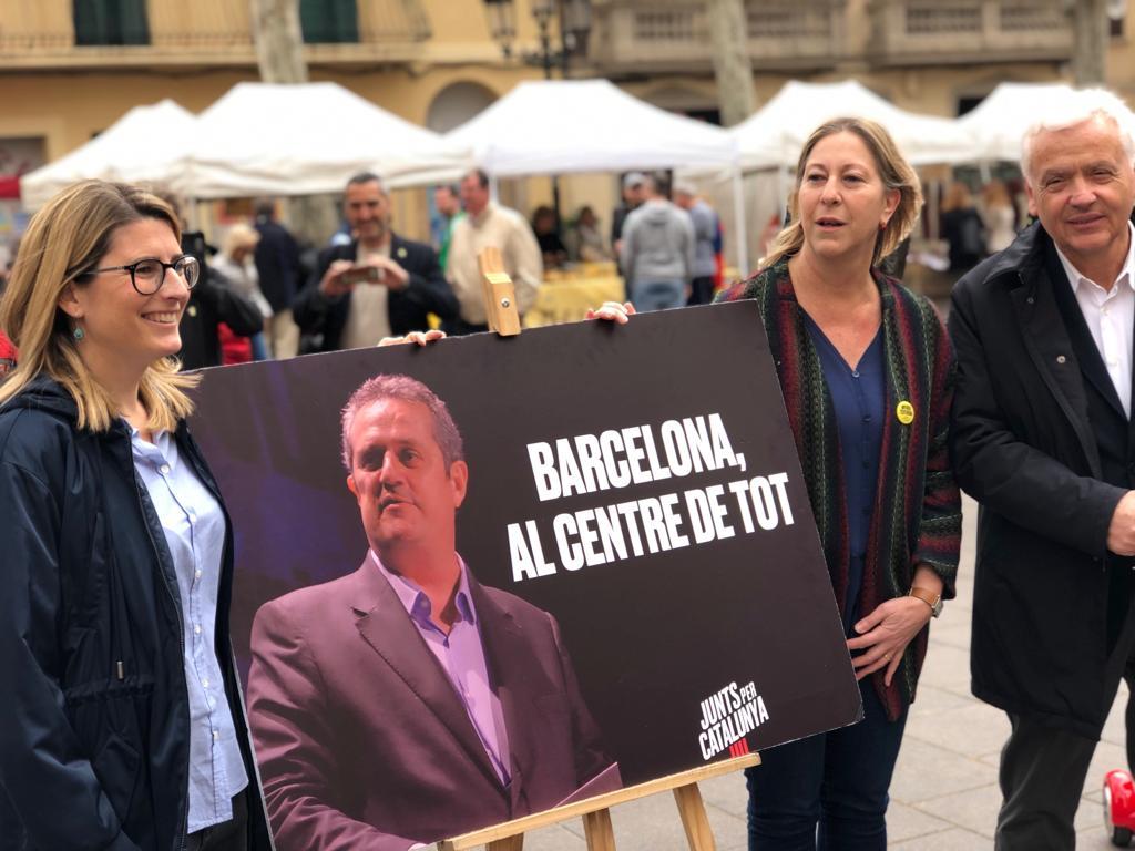 Artadi, Munté i Mascarell a la presentació dels primers llocs de la llista / PDECat Barcelona