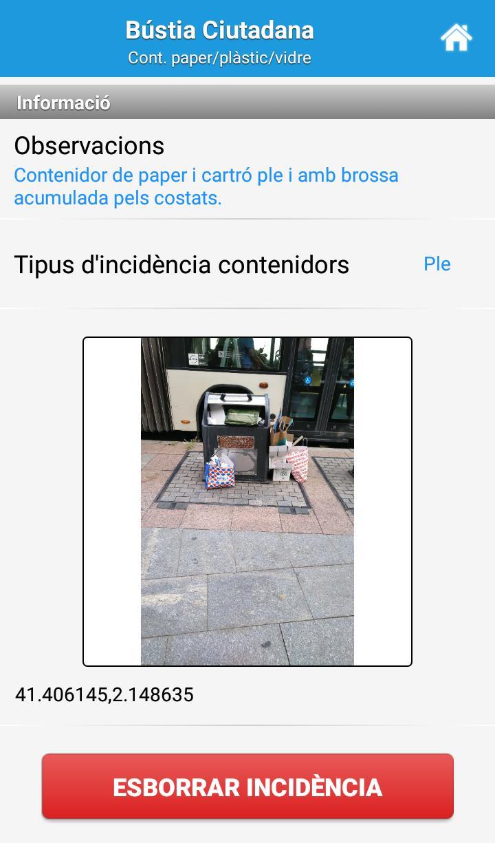 Una de les peticions que ha registrat | Cedida Una de les peticions que ha registrat | Cedida