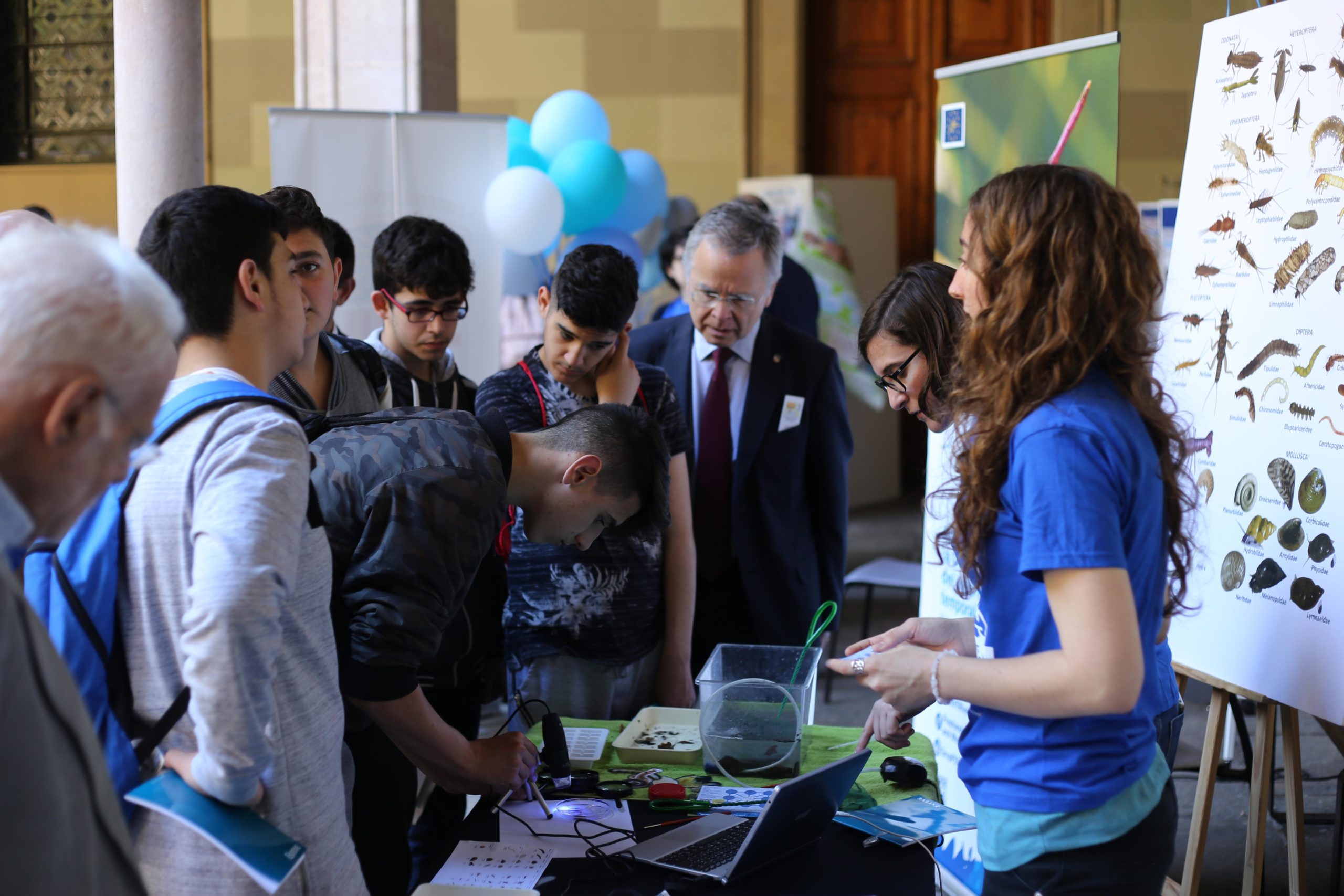 El taller RiuNeT de la Festa de la Ciència de la UB del 2018 / UB El taller RiuNeT de la Festa de la Ciència de la UB del 2018 / UB