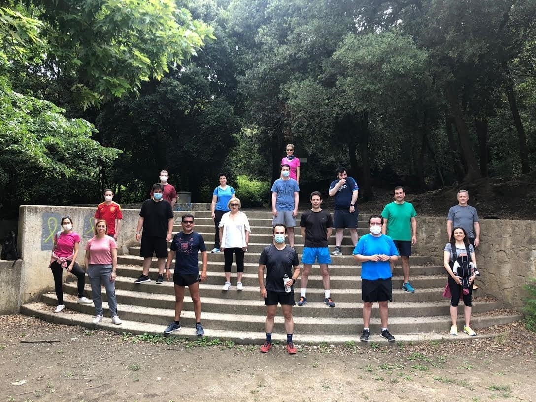 Delegació del PP de Barcelona, en una visita a Collserola / Europa Press
PP de Barcelona en Collserola
20/6/2020