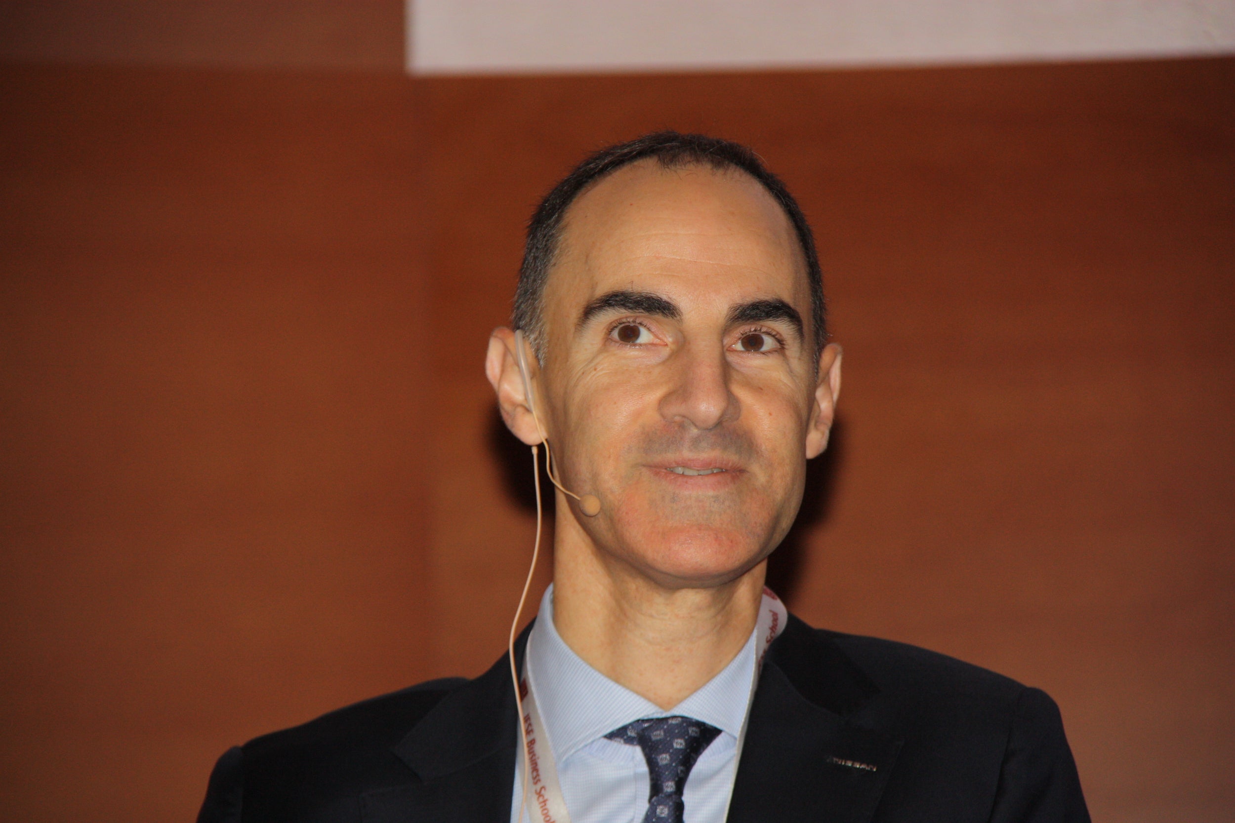 Director general de Nissan Motor Ibérica, Frank Torres, en la 30ena edició de la jornada d'Automoció celebrada a l'IESE / ACN