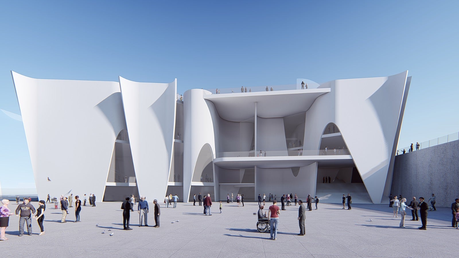 Projecte d'edifici de l'Hermitage Barcelona / ACN - Hermitage