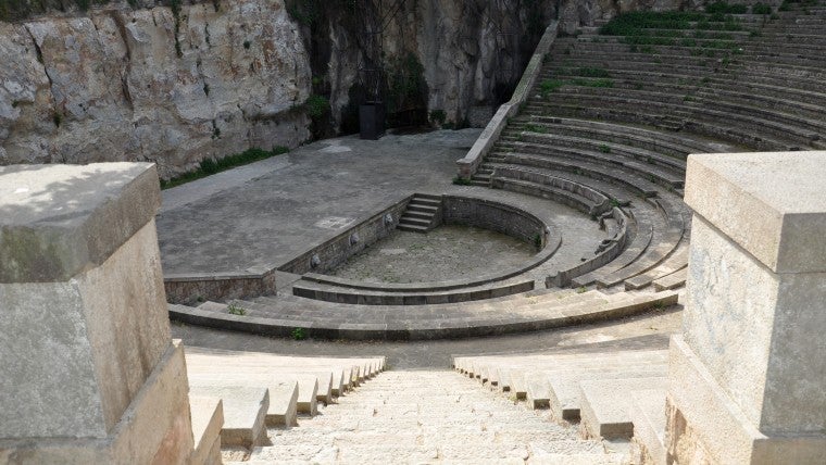 El Teatre Grec, a Montjuïc / Ajuntament de Barcelona