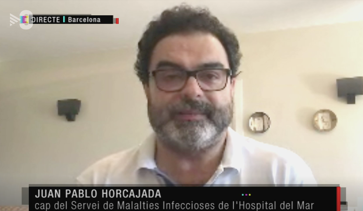 Juan Pablo Horcajada, cap de servei de Malalties Infeccioses a l'Hospital del Mar