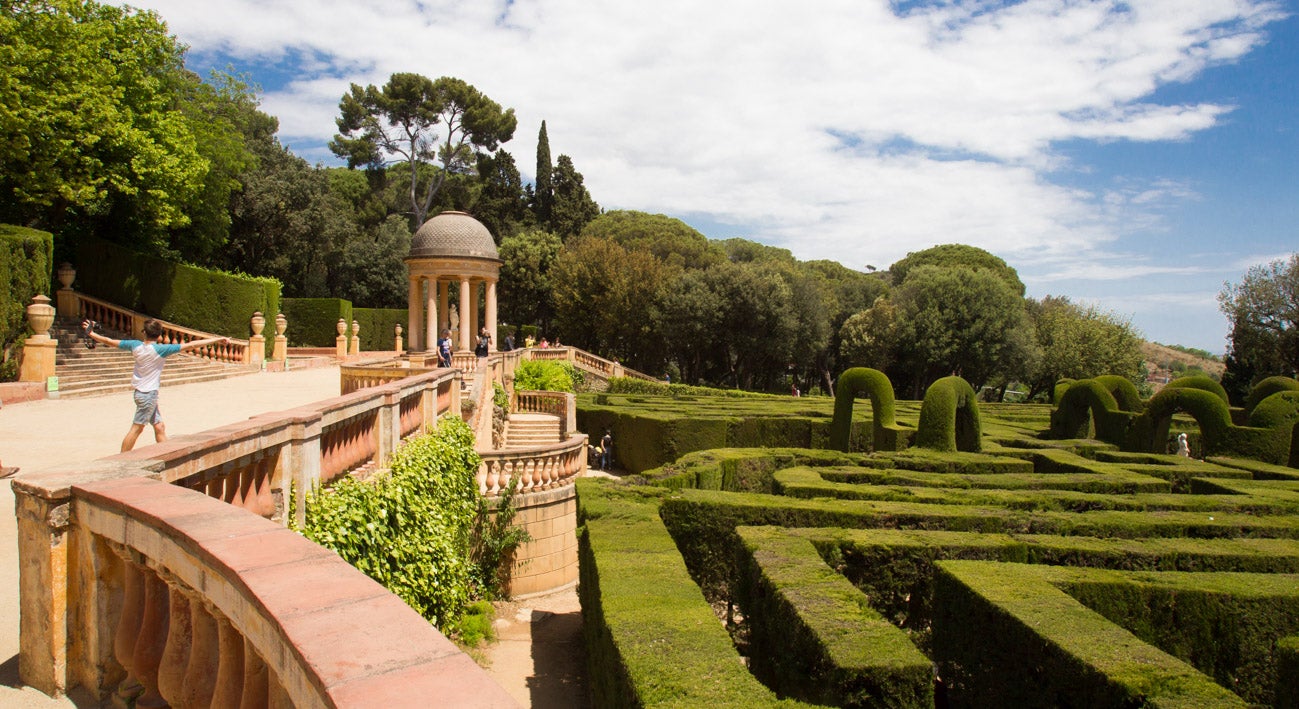 Vista general del Laberint d'Horta / Ajuntament de Barcelona