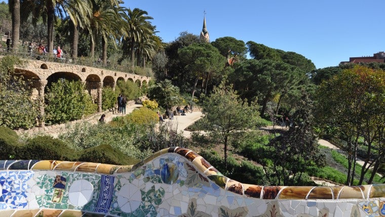 Vista general del Park Güell de Barcelona / Ajuntament de Barcelona