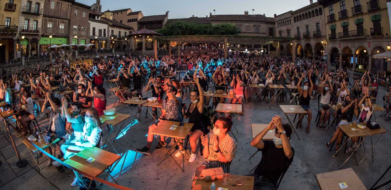 Imatge d'arxiu d'un espectacle del Cruïlla al Poble Espanyol / Festival Cruïlla