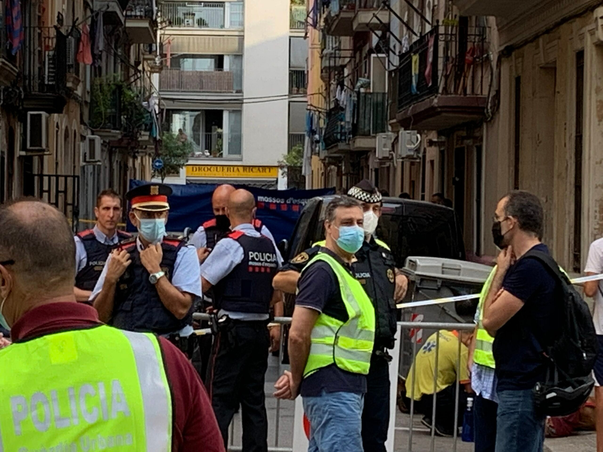 Un incendi a la Barceloneta ha deixat tres morts / Sílvia Barroso