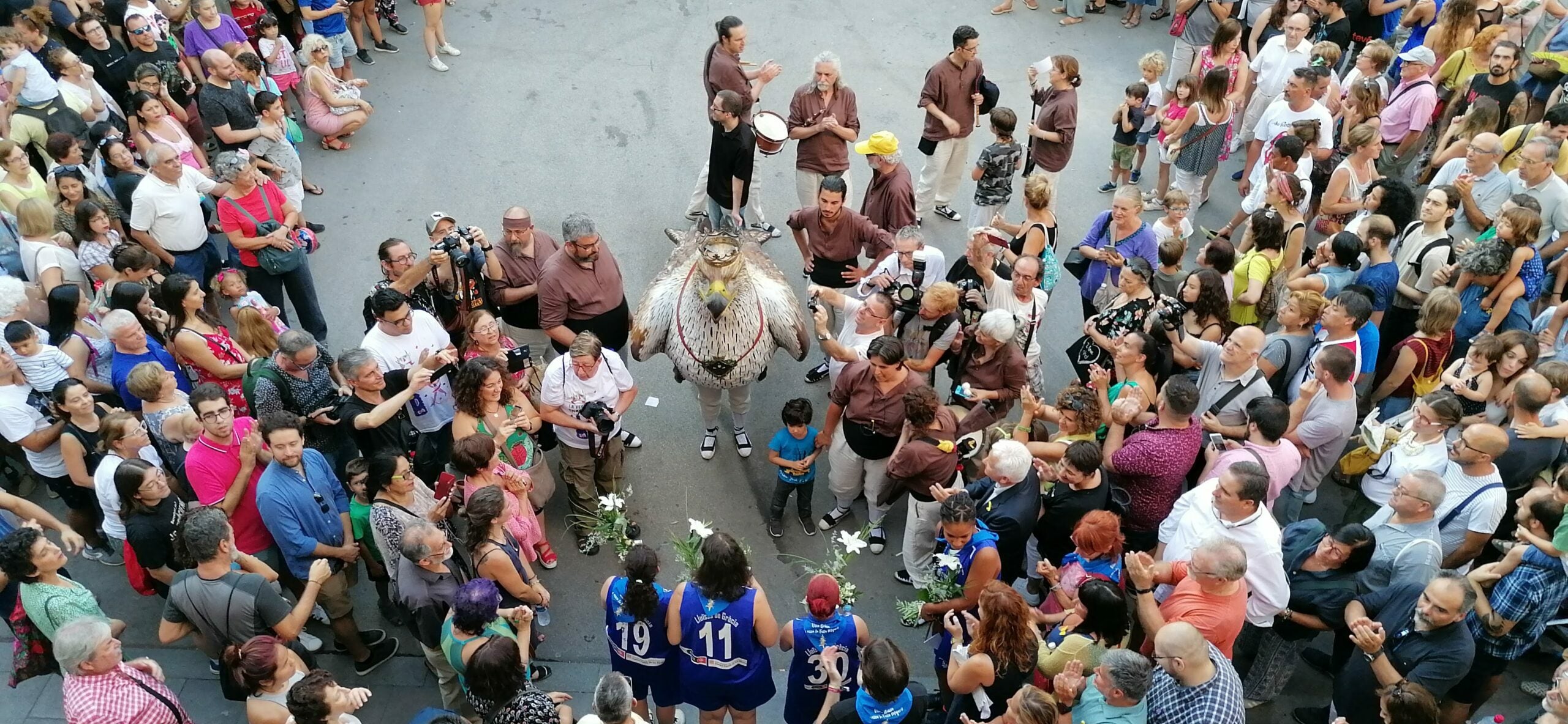 LÀliga de Gràcia, després del pregó de la festa major de Gràcia 2019 / MMP