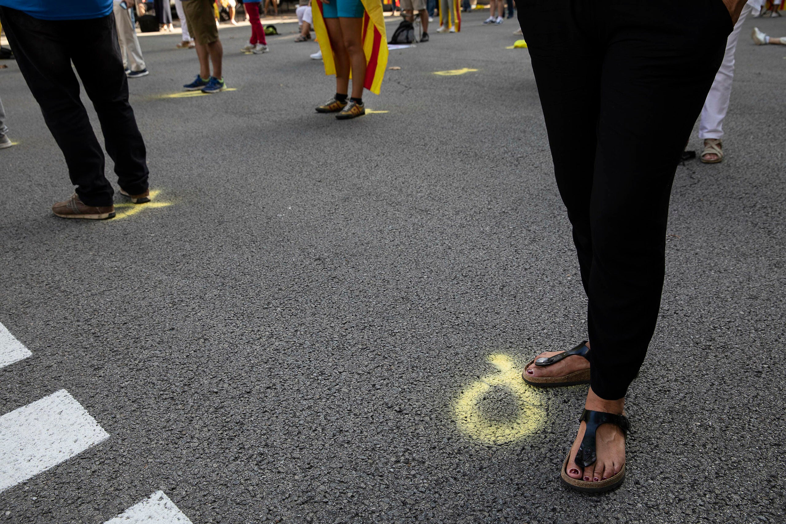 Protesta passeig Sant Joan / Jordi Play