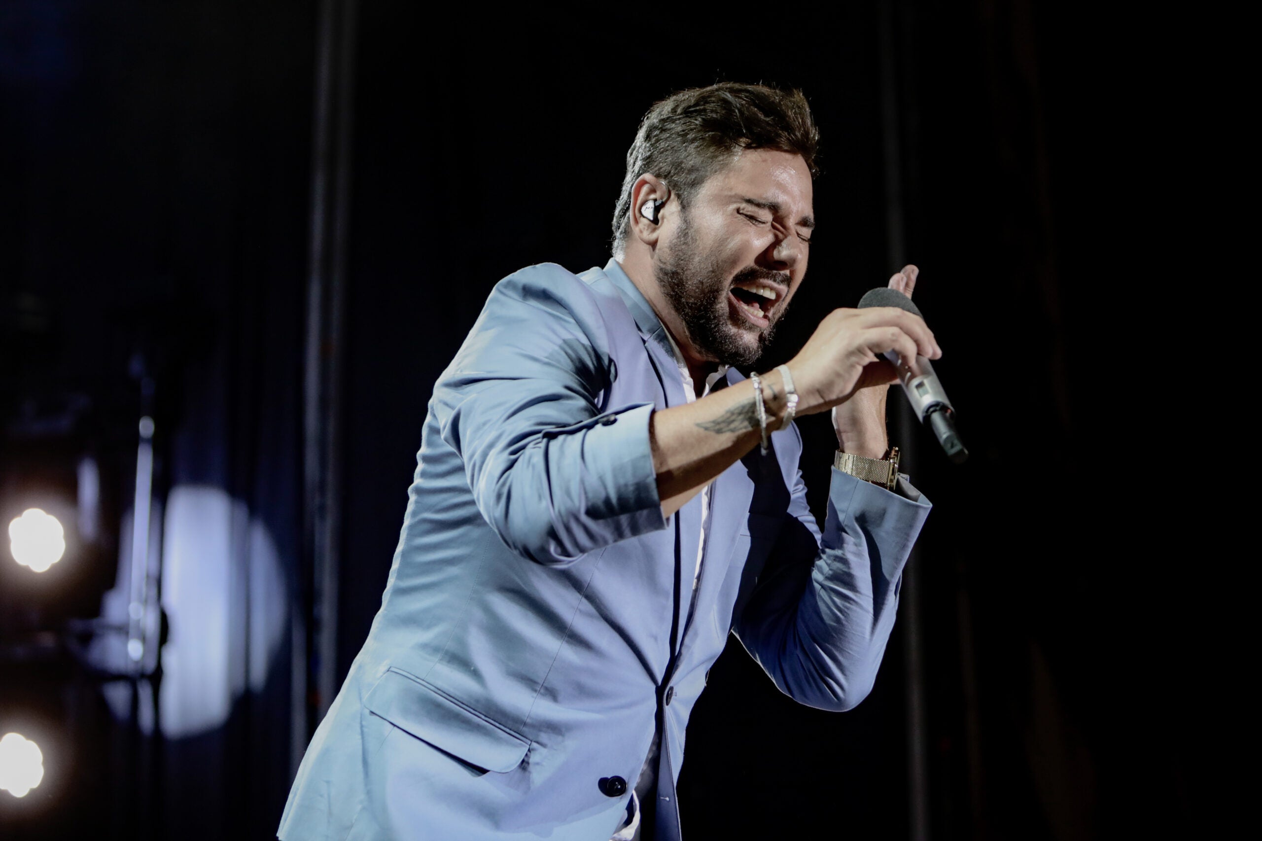 Concierto del cantante Miguel Poveda en el escenario 'Abre Madrid' de IFEMA, en Madrid, a 23 de agosto de 2020.
23 AGOSTO 2020
23/8/2020