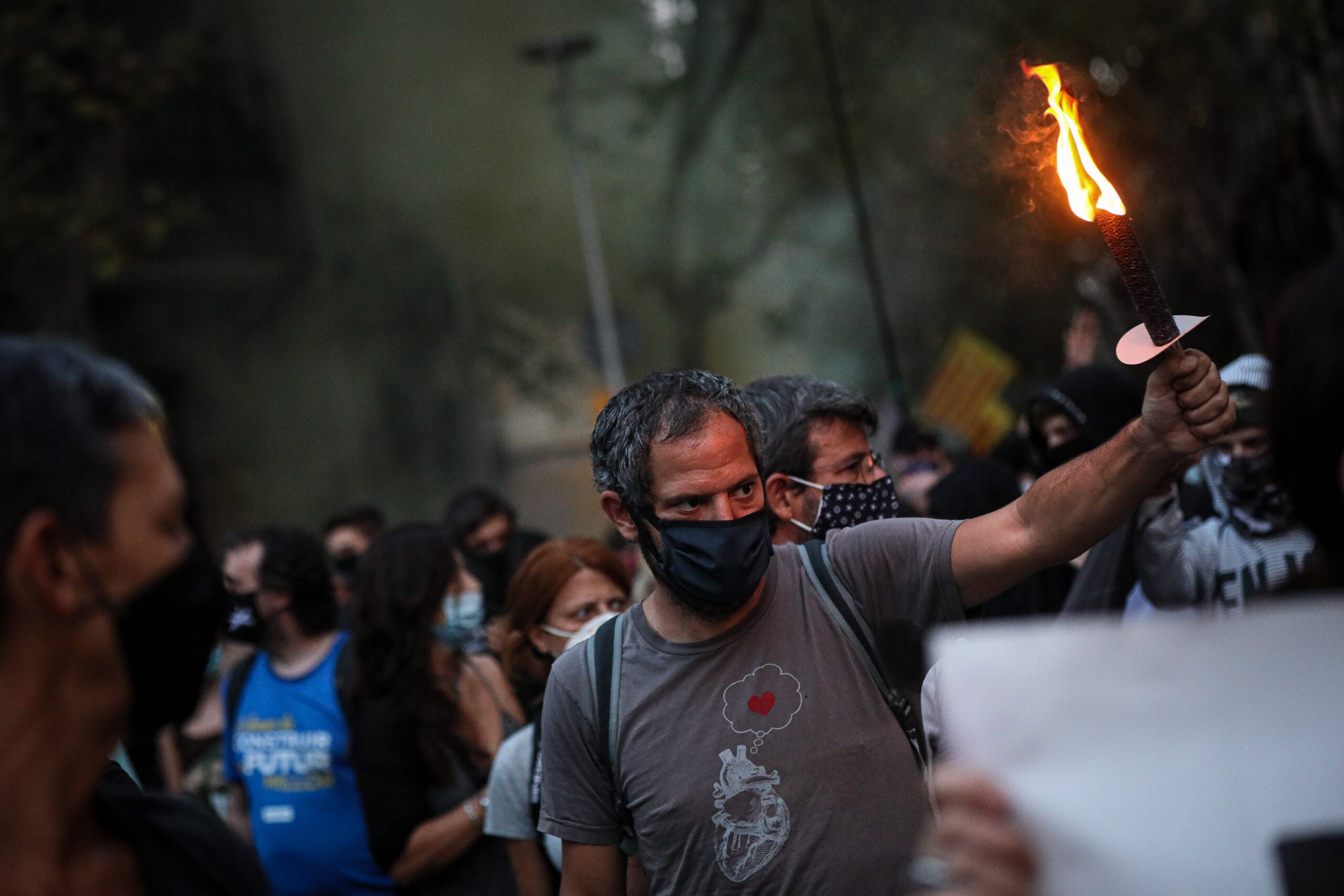 Protesta dels CDR a Barcelona / Arxiu